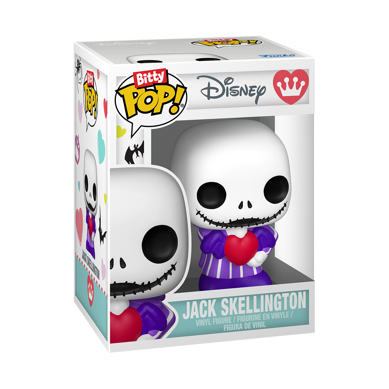 Funko Bitty POP! Tim Burton’s The Nightmare Before Christmas Valentine’s Day Vinyl Figure Blind Bag (Styles May Vary)