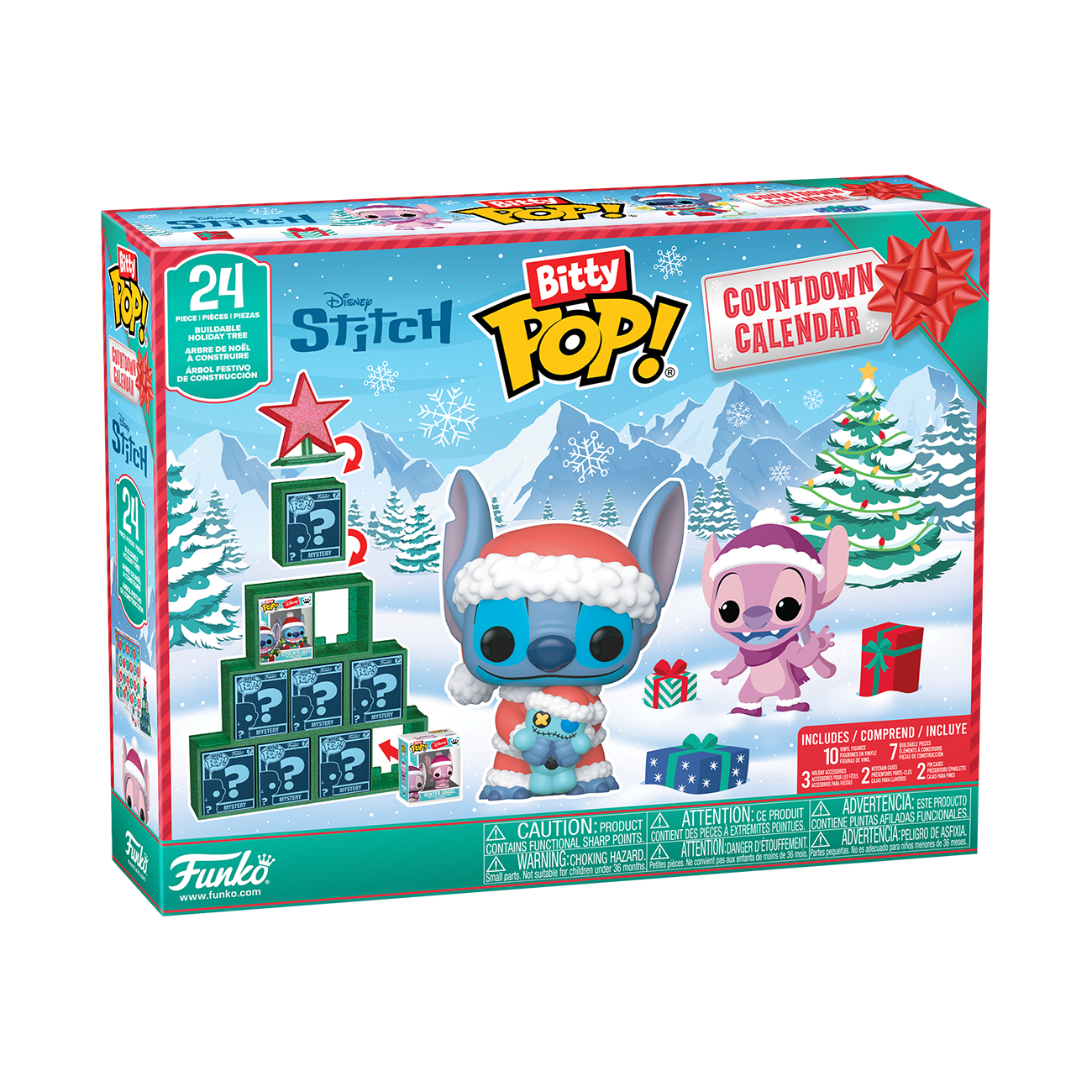 Funko Bitty POP! Disney Lilo and Stitch Set 24-Pieces (Styles May Vary