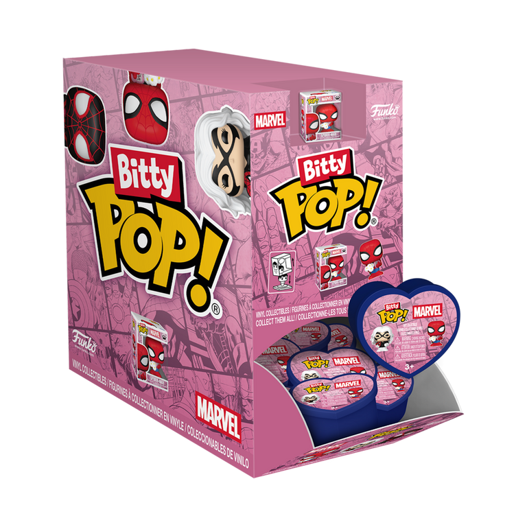 Funko Bitty POP! Marvel Valentine&rsquo;s Day Vinyl Figure Blind Bag (Styles May Vary)