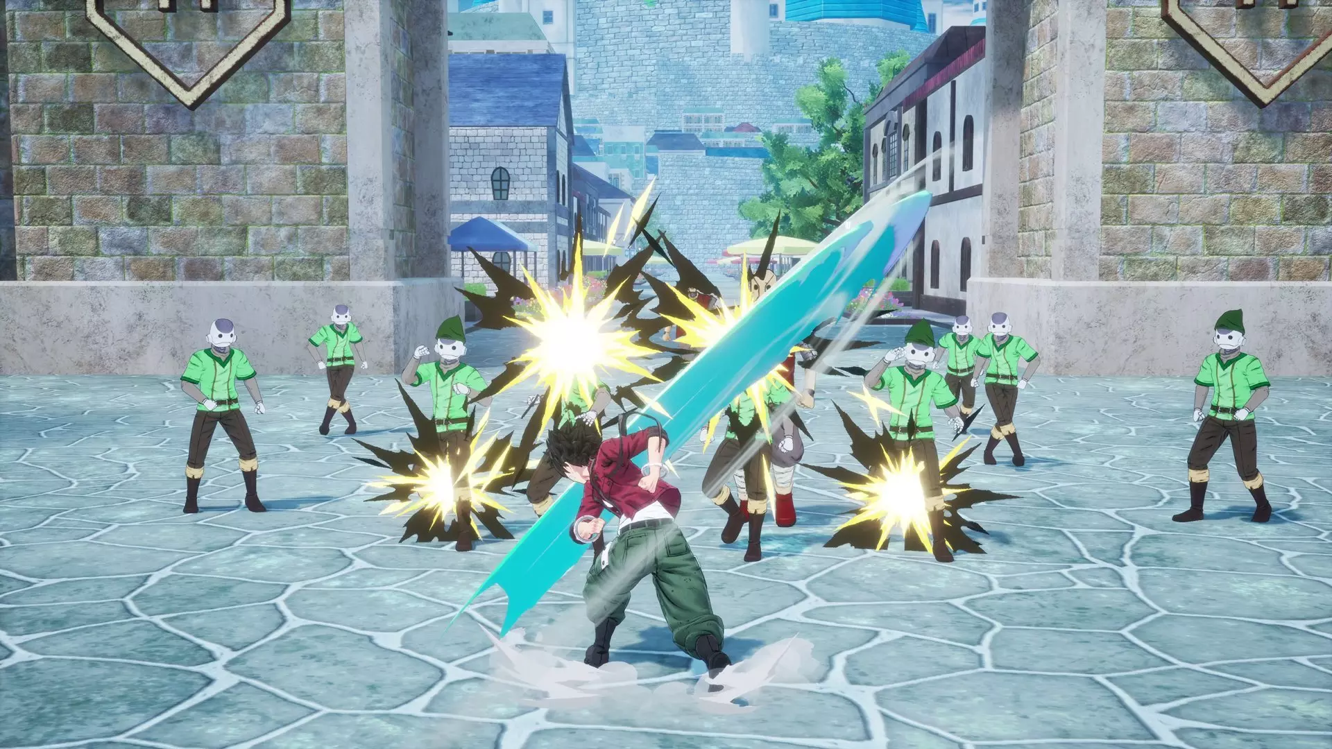 Overpower enemies with combos and Finishing Attacks!