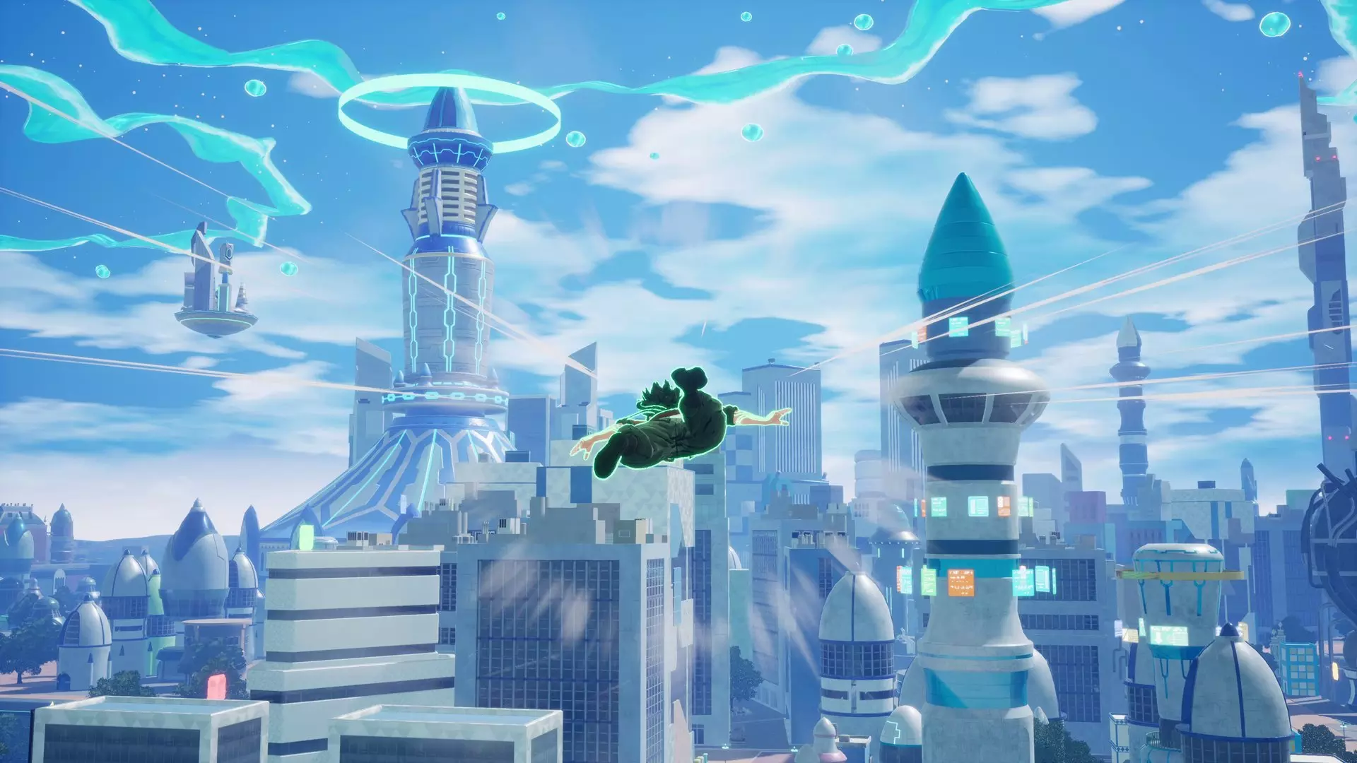 The entire planet of Blue Garden is explorable.