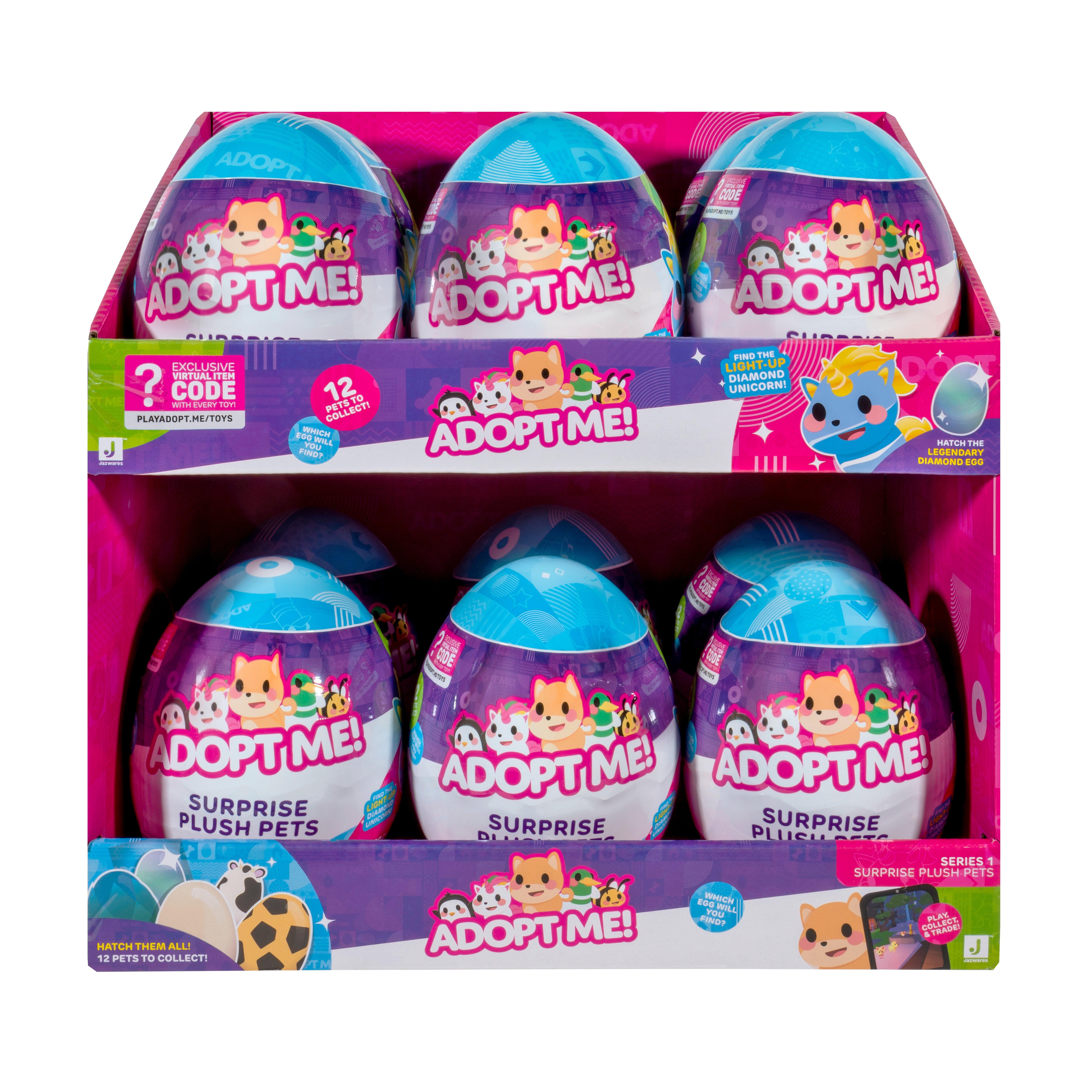 Adopt Me! Surprise Plush Pets Mystery Pack (Styles May Vary)