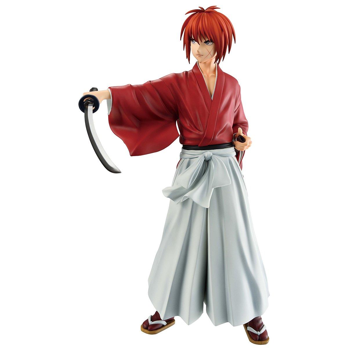 Bandai Rurouni Kenshin Masterlise Ichibansho Kenshin Himura (Drawn Sword ver.) 9.4-in Figure
