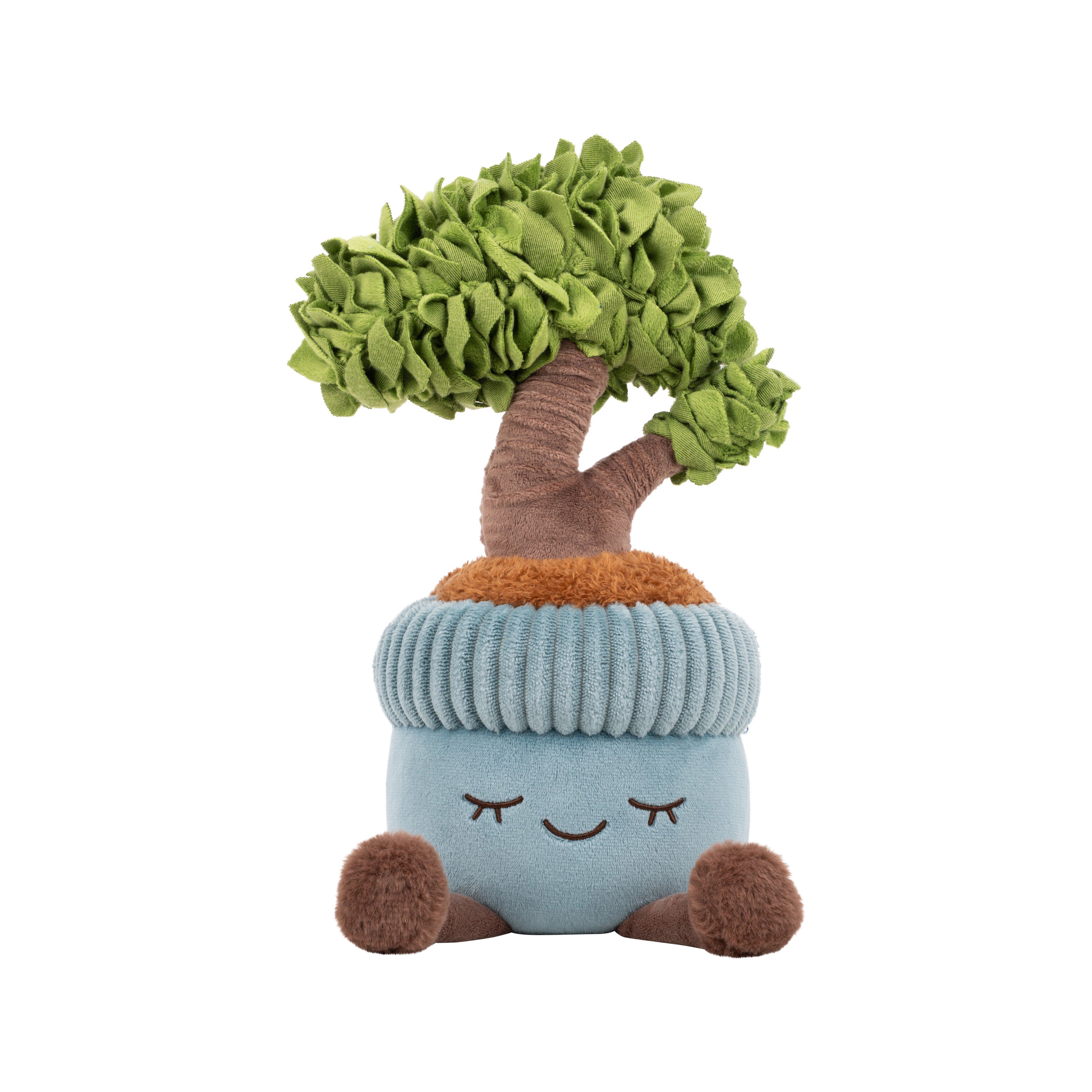 Jazwares Greenhouse by Russ 12-in Green Bonsai Tree Plush | GameStop