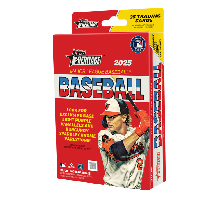 2025 Topps Heritage MLB Baseball Hangar Box (35 Cards) | GameStop