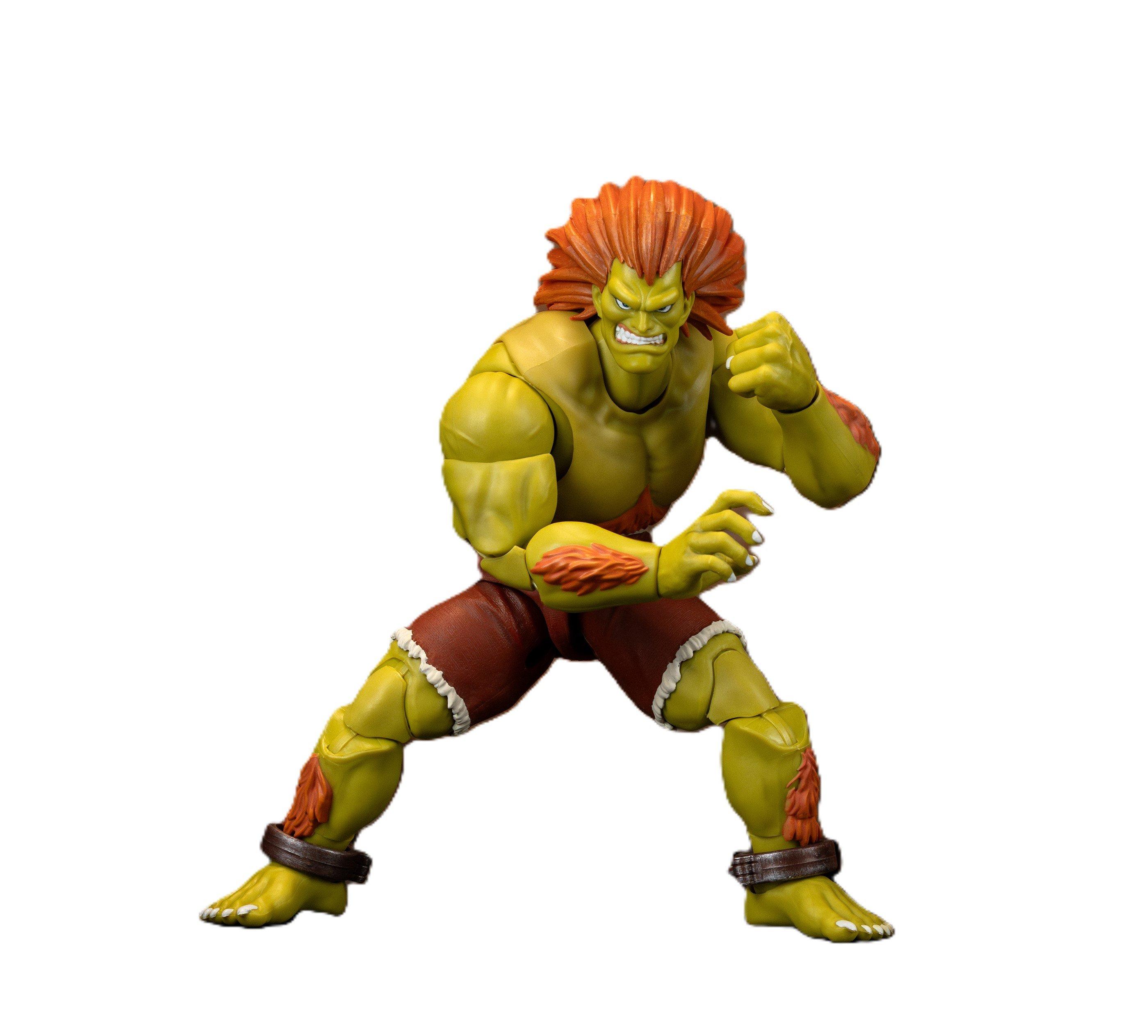 Jada Toys Ultra Street Fighter II Blanka Scale Deluxe 6-In Action Figure