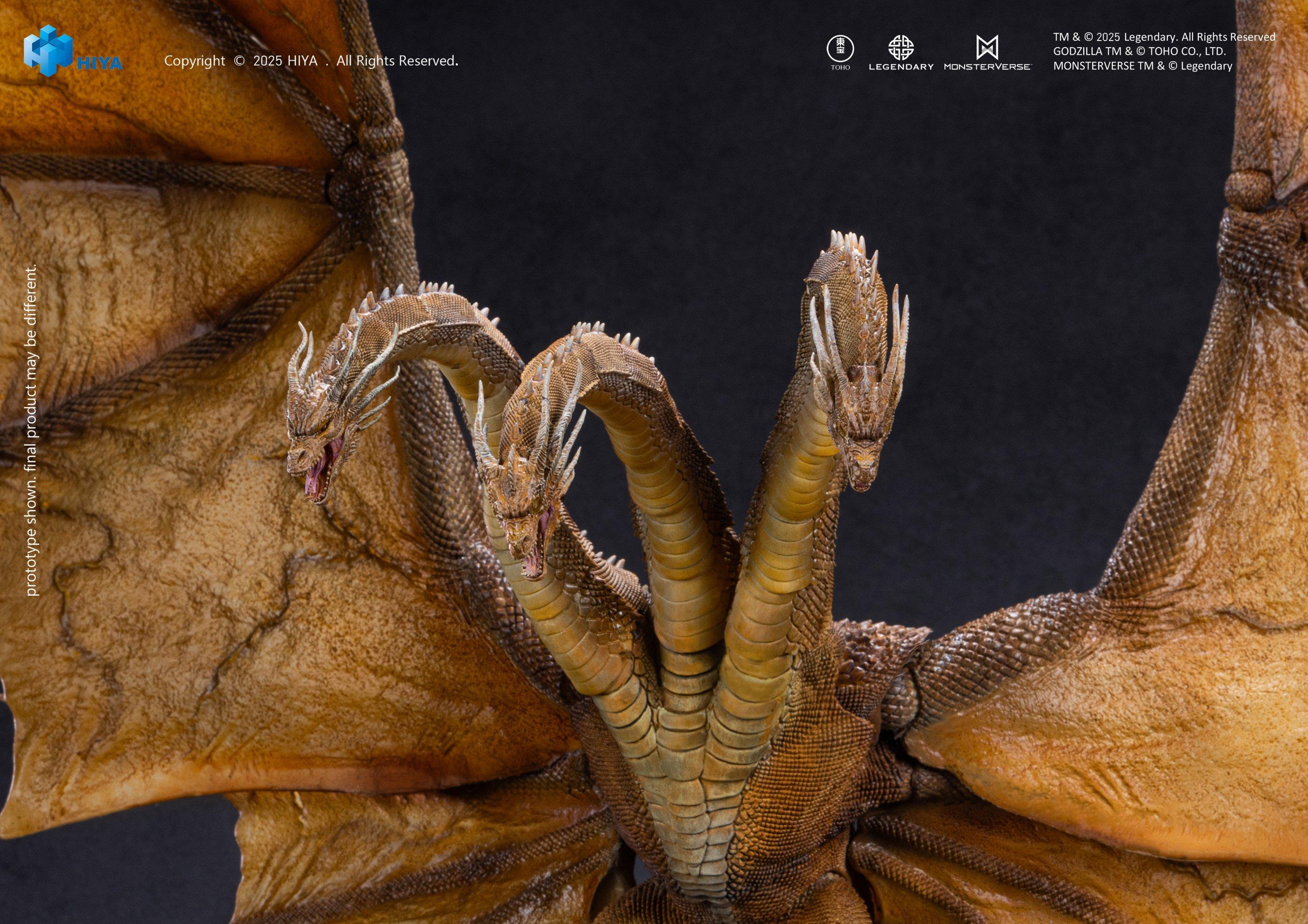 Hiya Toys Godzilla King of the Monsters Exquisite Basic King Ghidorah 2.0 PX Action Figure