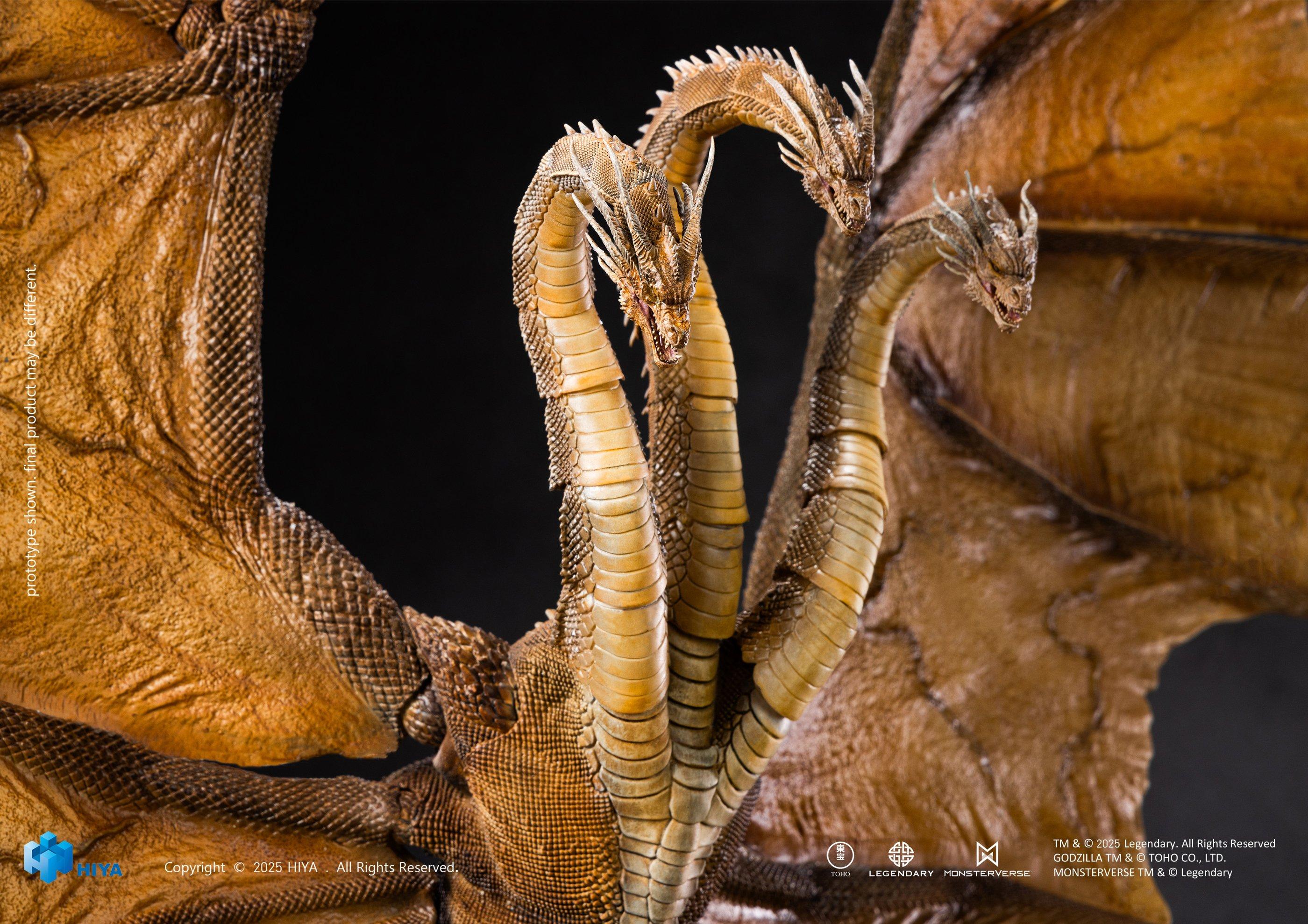 HIYA Godzilla King of the Monsters Exquisite Basic King Ghidorah 2.0 PX Action Figure