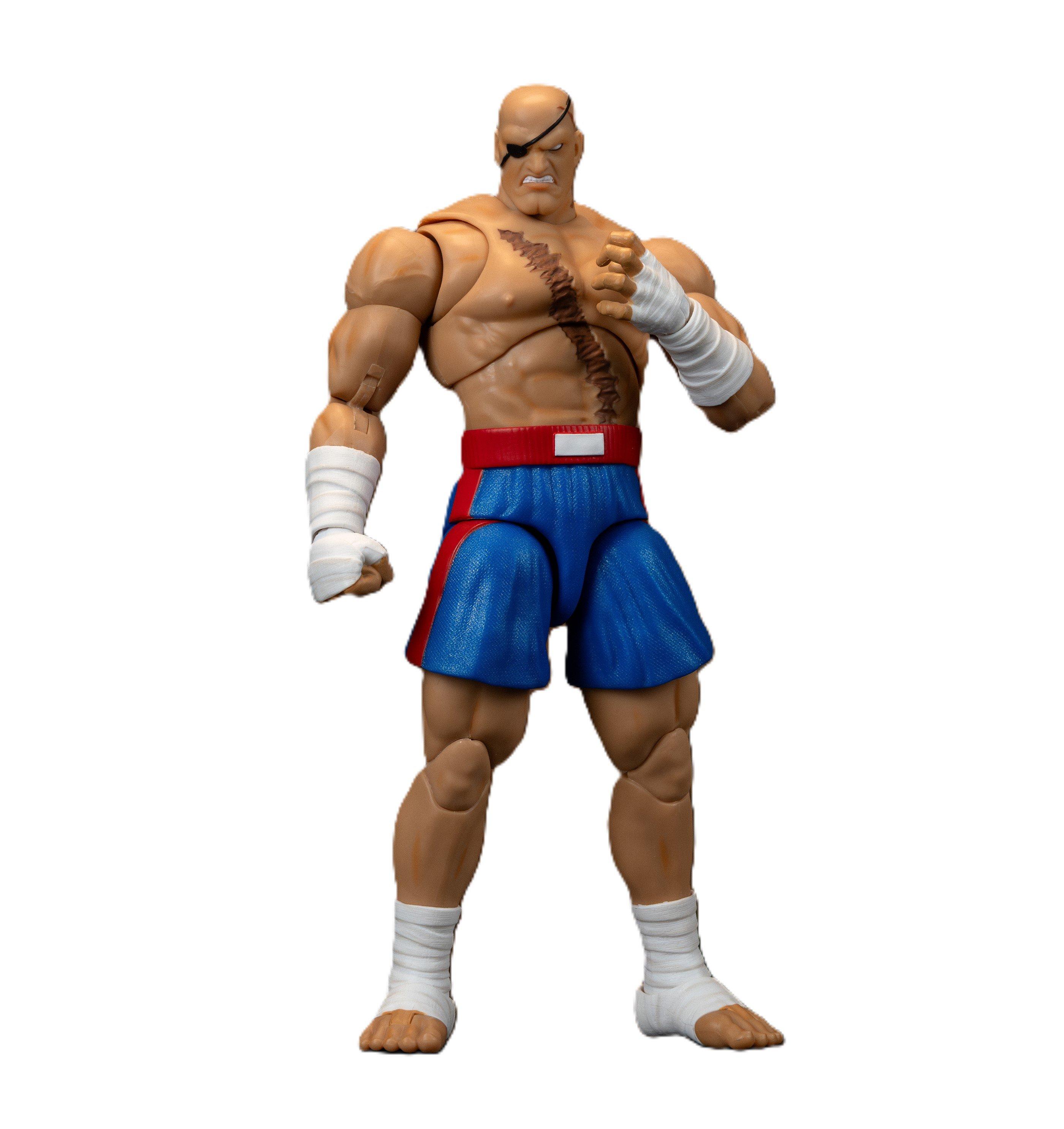 Jada Toys Ultra Street Fighter II Sagat Deluxe 6-In Action Figure