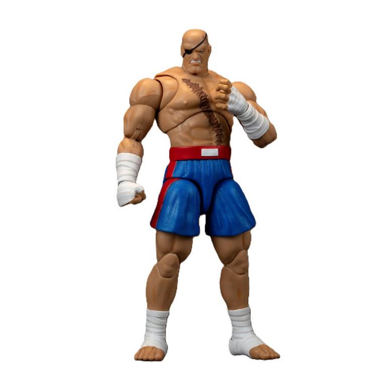 Jada Toys Ultra Street Fighter II Sagat Deluxe 6-In Action Figure