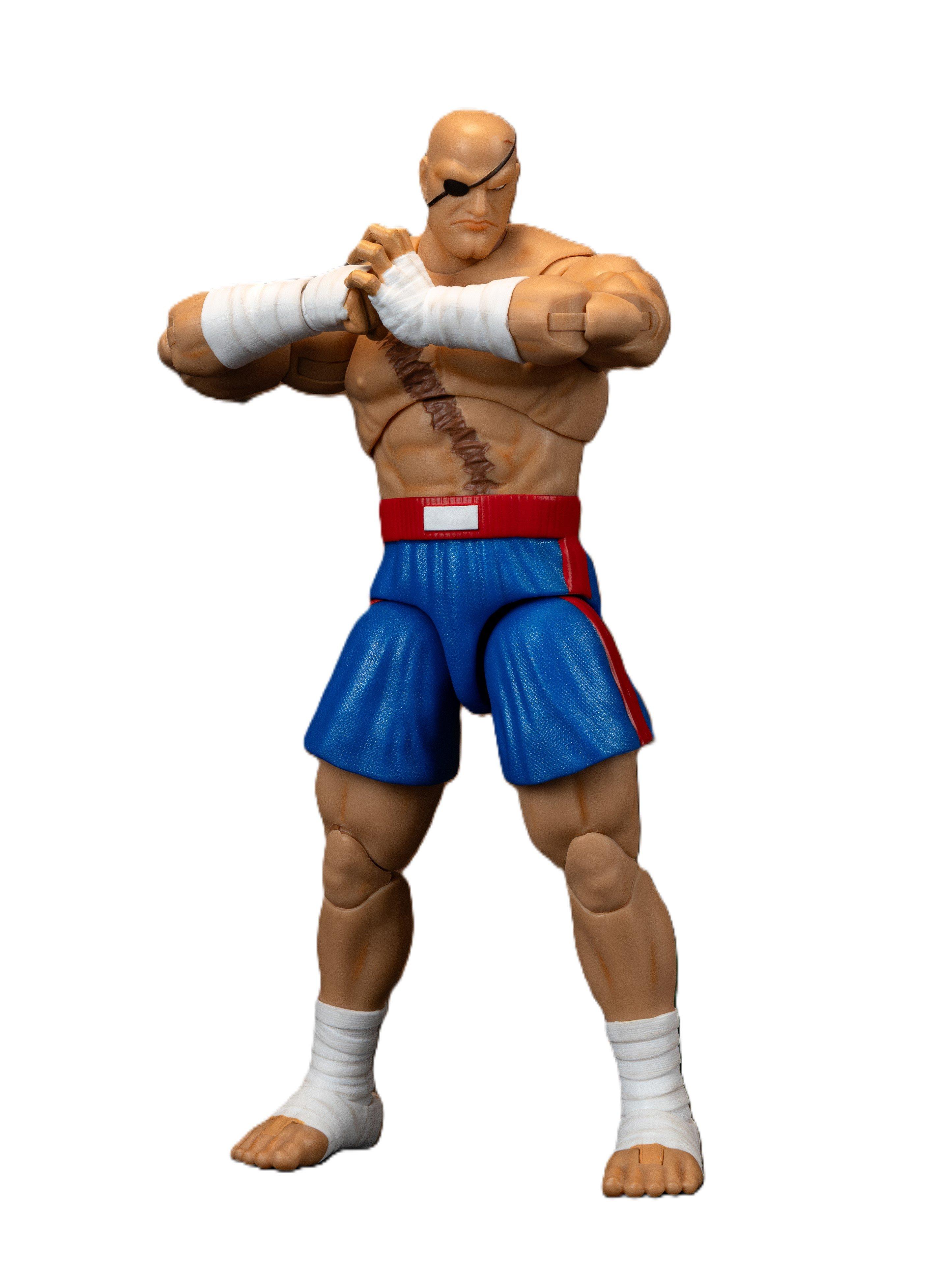 Ultra Street Fighter II Sagat Deluxe 6-In Action Figure