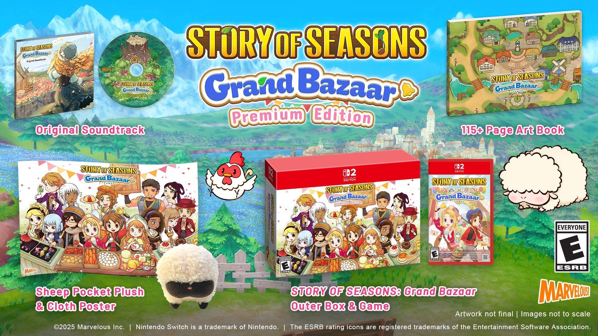 Story of Seasons: Grand Bazaar Premium