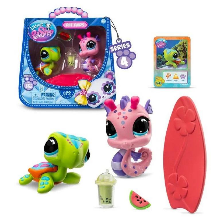 Littlest Pet Shop Pet Pairs Blind Box Series 4 - 2-Pack (Styles