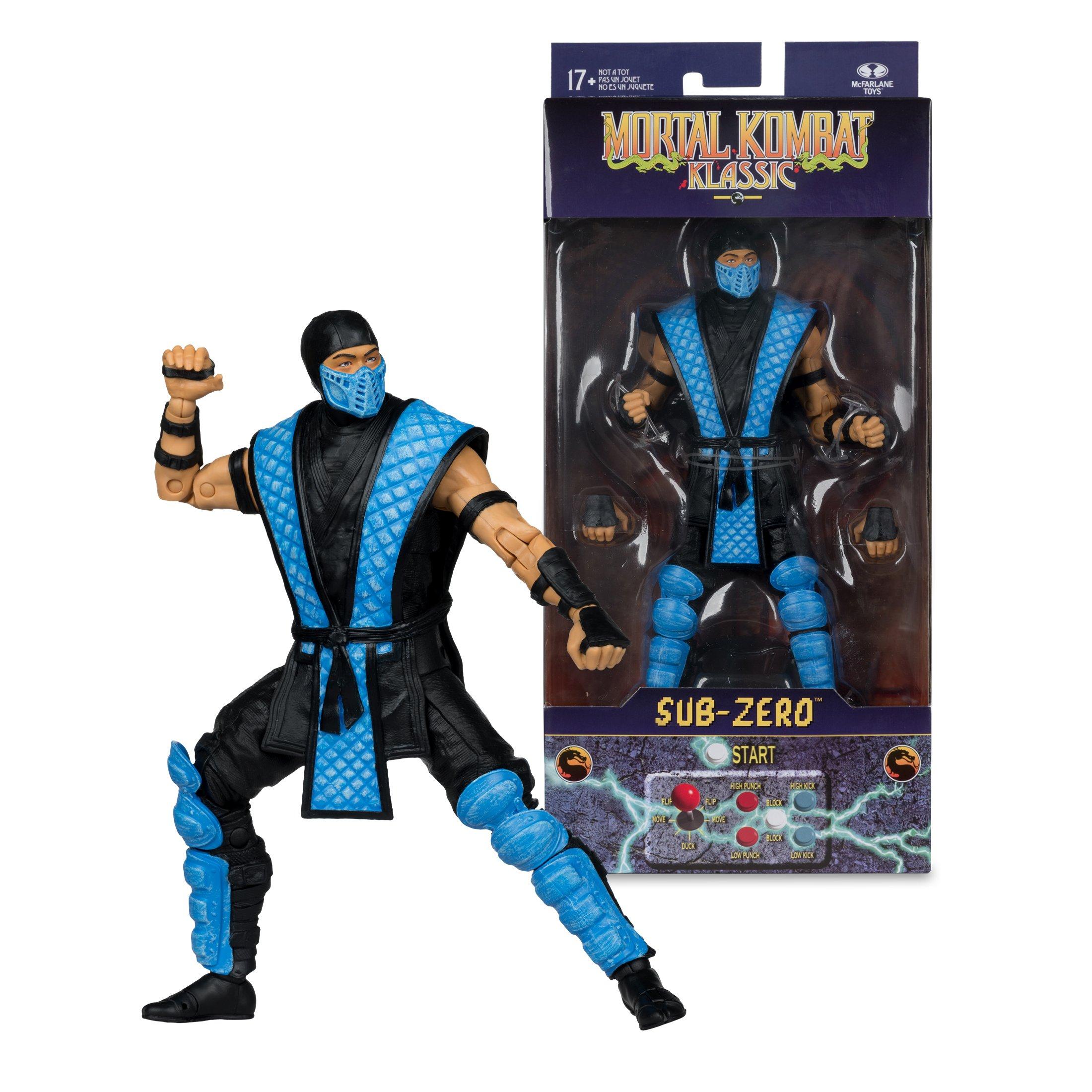 McFarlane Toys Mortal Kombat Klassic Sub Zero 7-in Scale Figure
