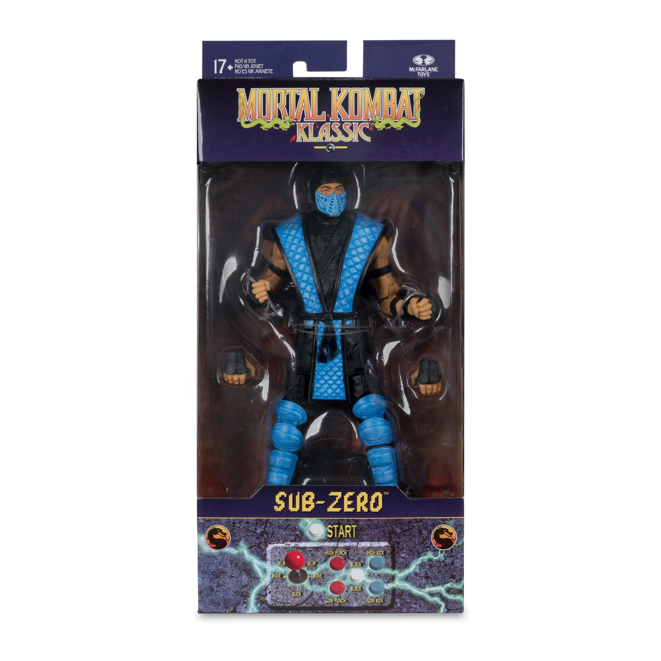 McFarlane Toys Mortal Kombat Klassic Sub Zero 7-in Scale Figure