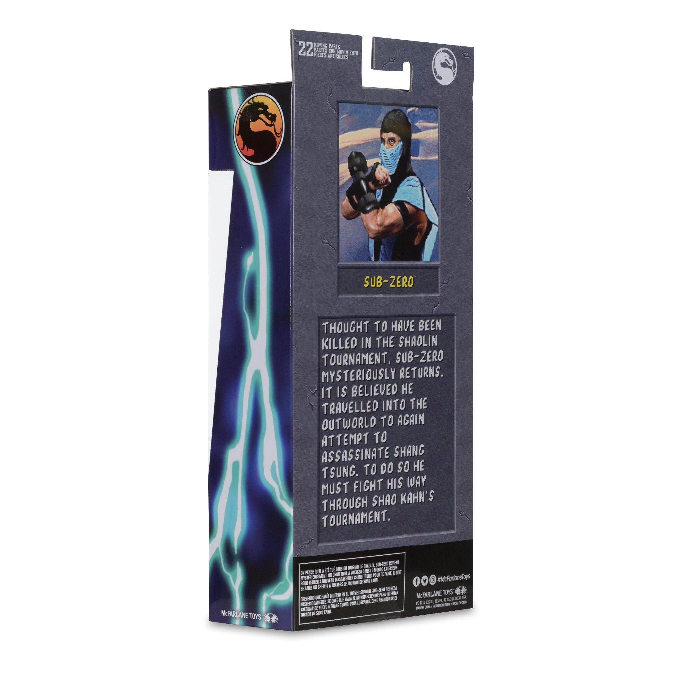 McFarlane Toys Mortal Kombat Klassic Sub Zero 7-in Scale
