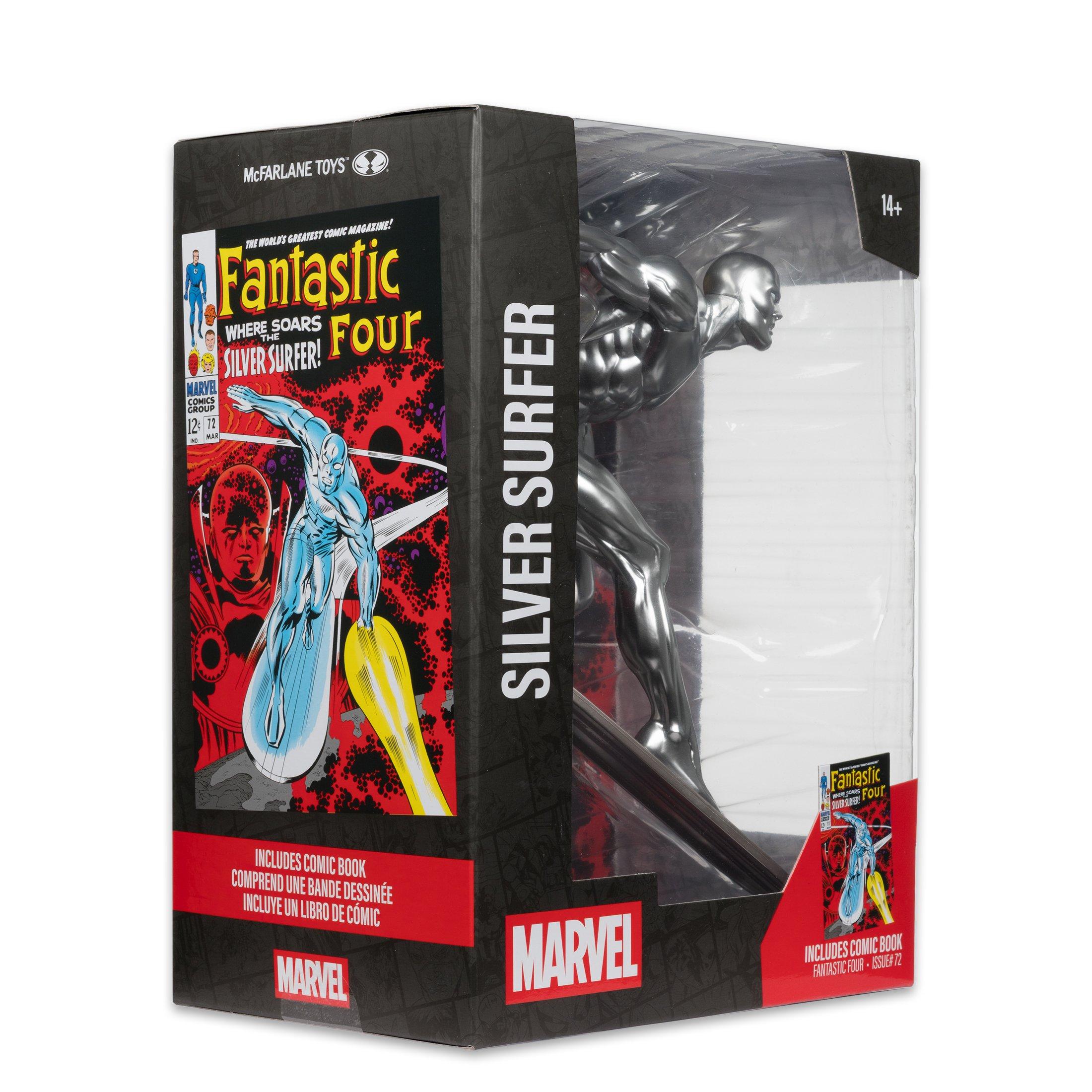 McFarlane Toys Marvel Collection Fantastic Four Silver Surfer (issue 72) 1:6th Scale Figure