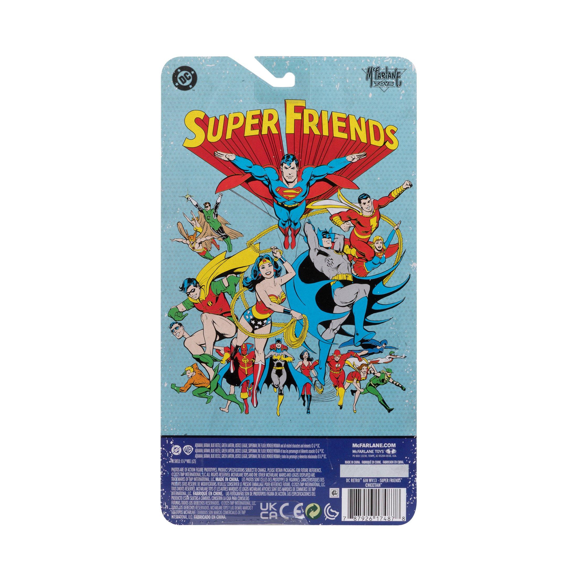 McFarlane Toys DC Super Friends Cheetah 6-in Retro Action Figure