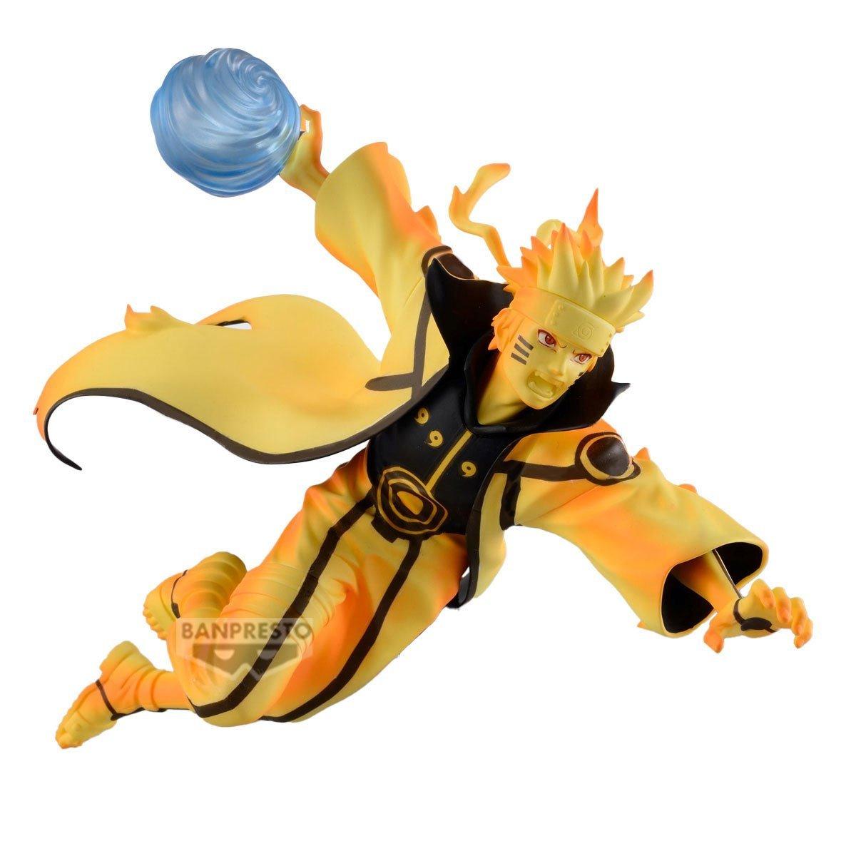 Banpresto Naruto Shippude Naruto Uzumaki Minato Namikaze 7.1-in Statue