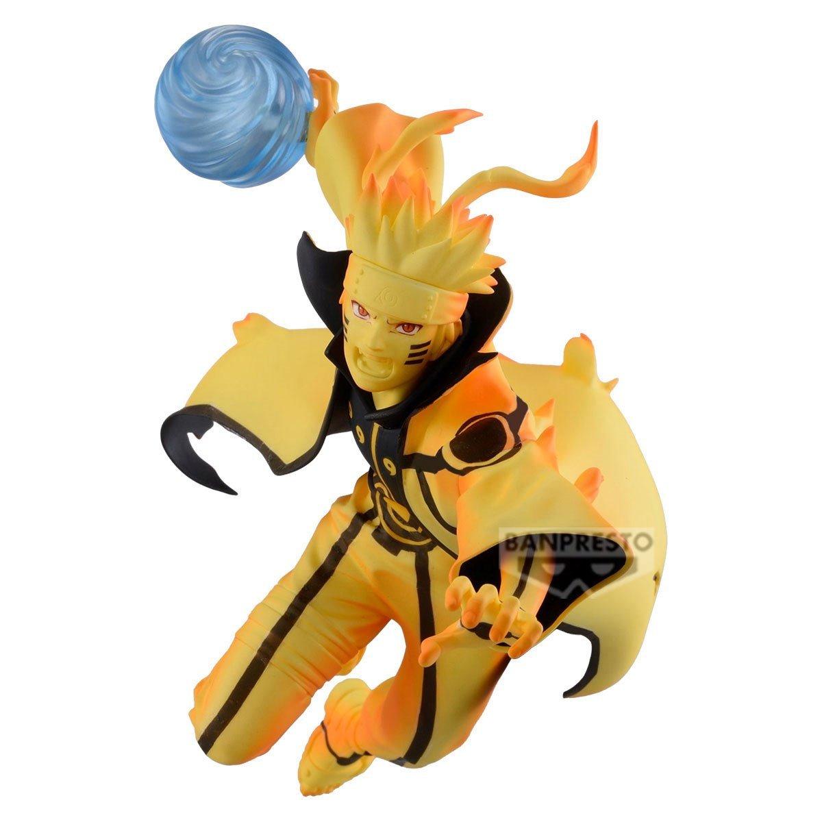 Banpresto Naruto Shippude Naruto Uzumaki Minato Namikaze 7.1-in Statue