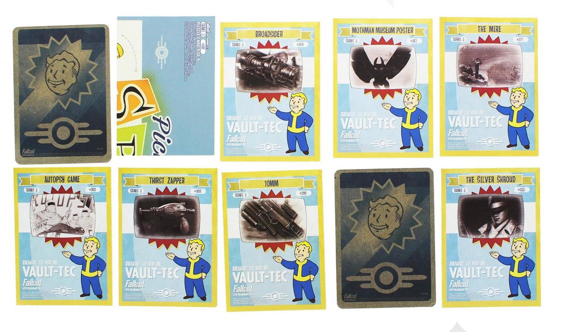 fallout trading cards ultra rare Fallout: Power Play and much more from this comprehensive collection of art and design which now includes art and material from Fallout 76 Dynamite Fallout Trading Cards