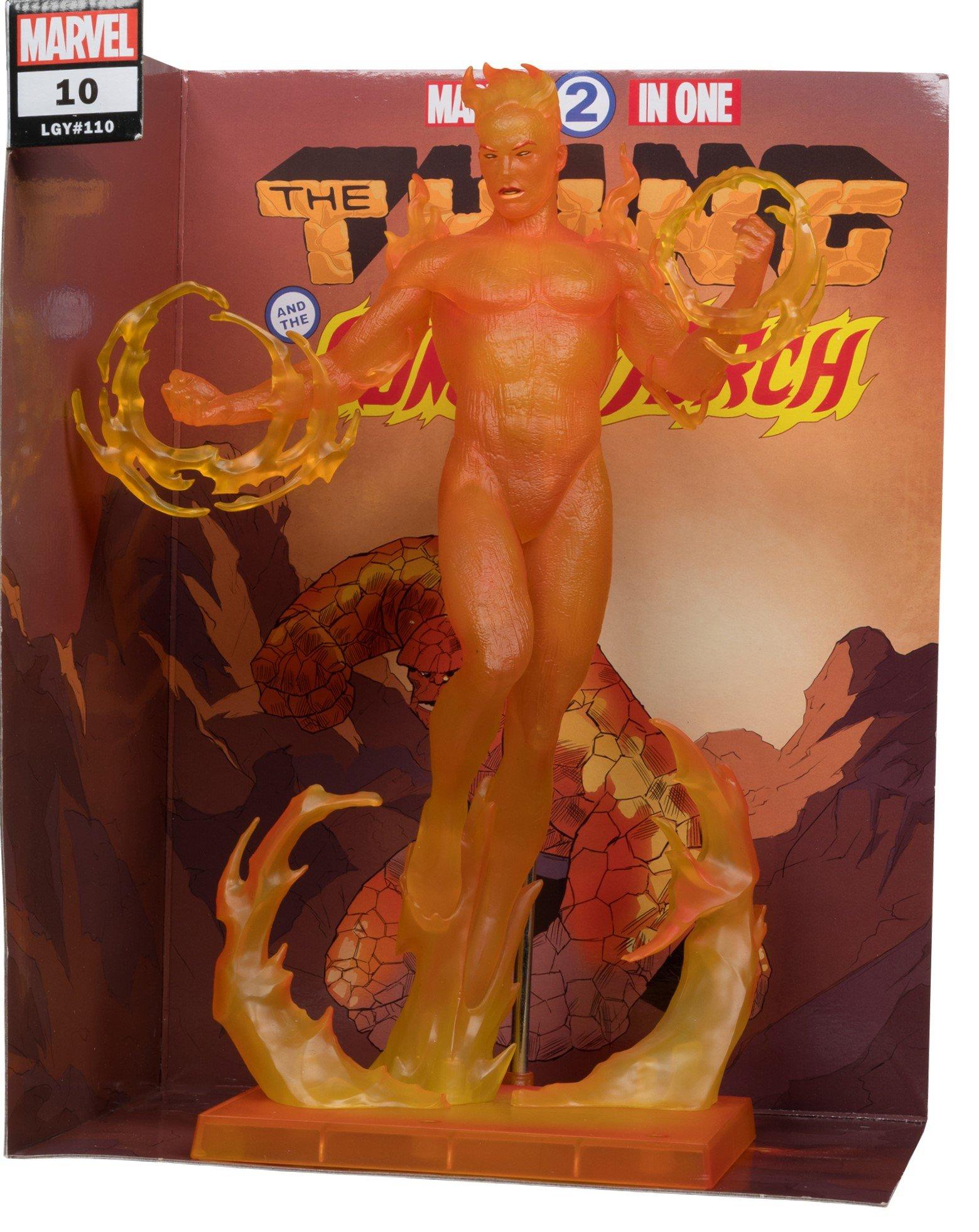 McFarlane Toys Marvel Collection Human Torch (issue 10) 1:6th Scale Figure