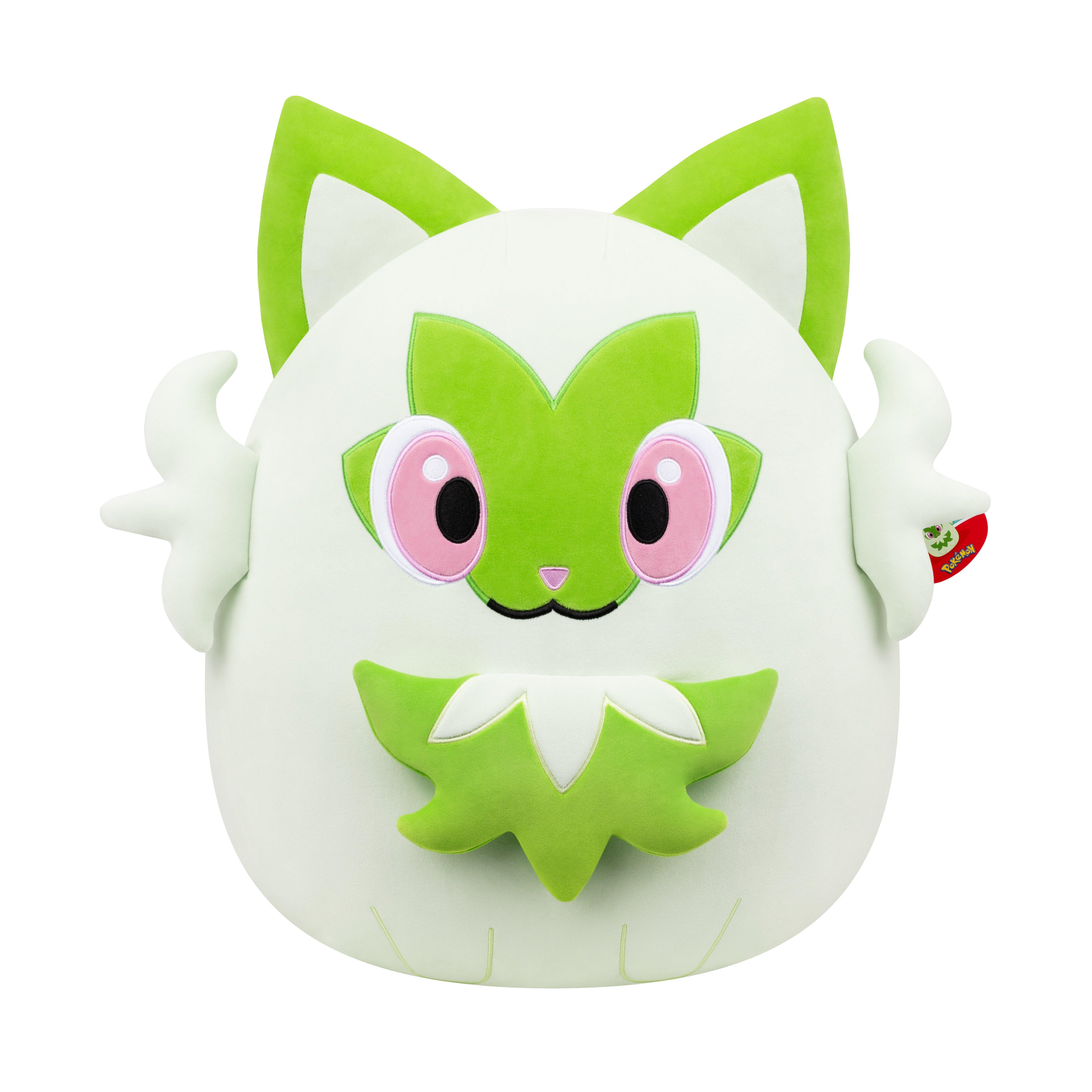 Squishmallows Pokemon Sprigatito 20-in Jumbo Plush Graded Card | GameStop
