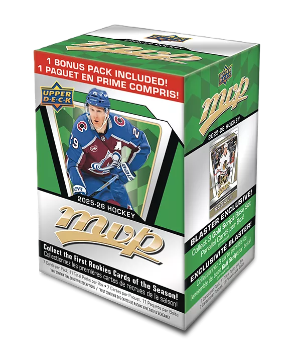 2025-26 Upper Deck MVP NHL Hockey Mass Blaster Box | GameStop