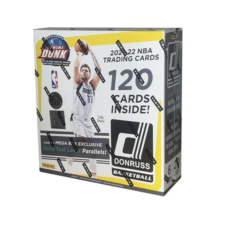 2021-22 Panini NBA Donruss Basketball Mega Box (20 Packs)