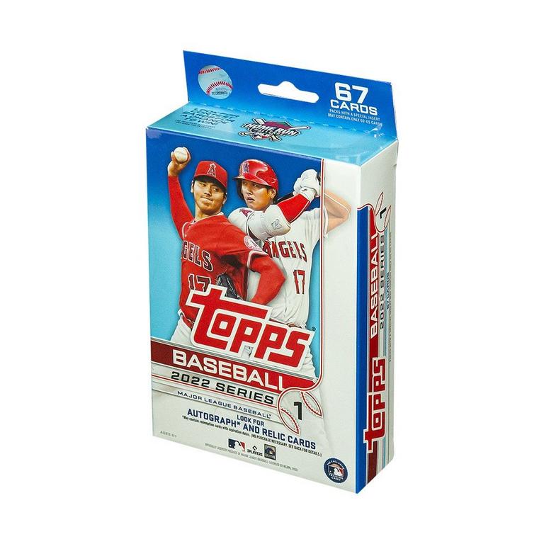 2022 Topps Series 1 MLB Baseball Hanger Box (67 Cards per