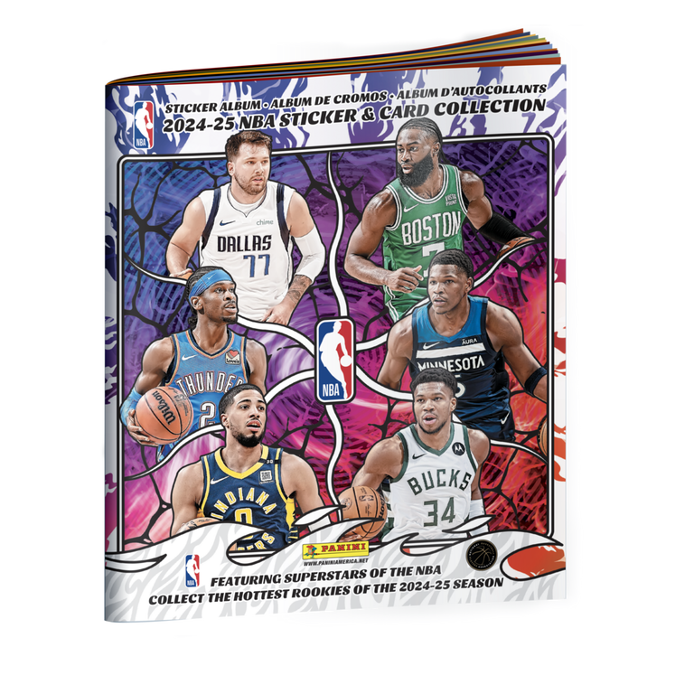 2024-25 NBA Basketball Sticker Collection Album GameStop