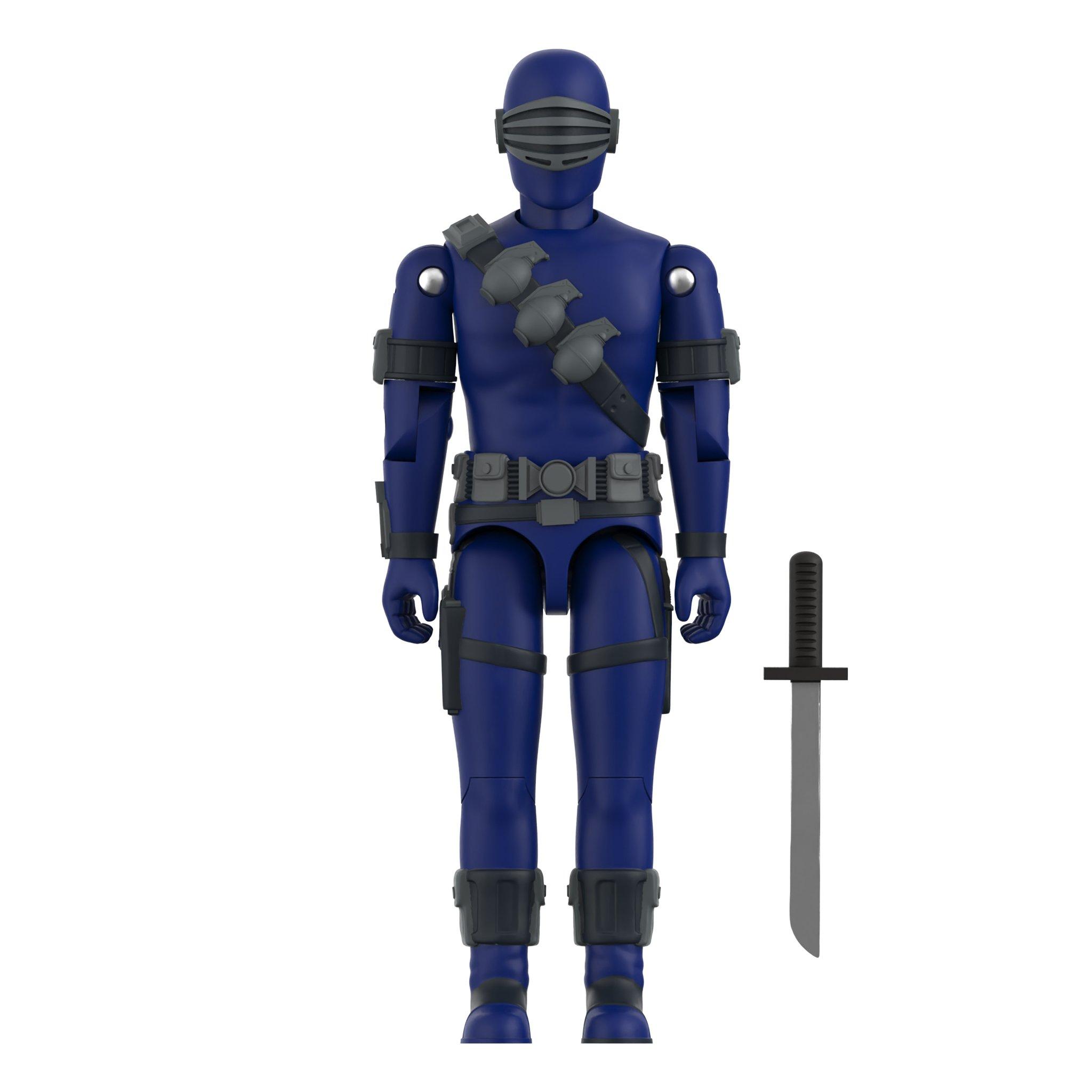 Super7 G.I. Joe ReAction Snake Eyes 3.75-in Action Figure Wave 03