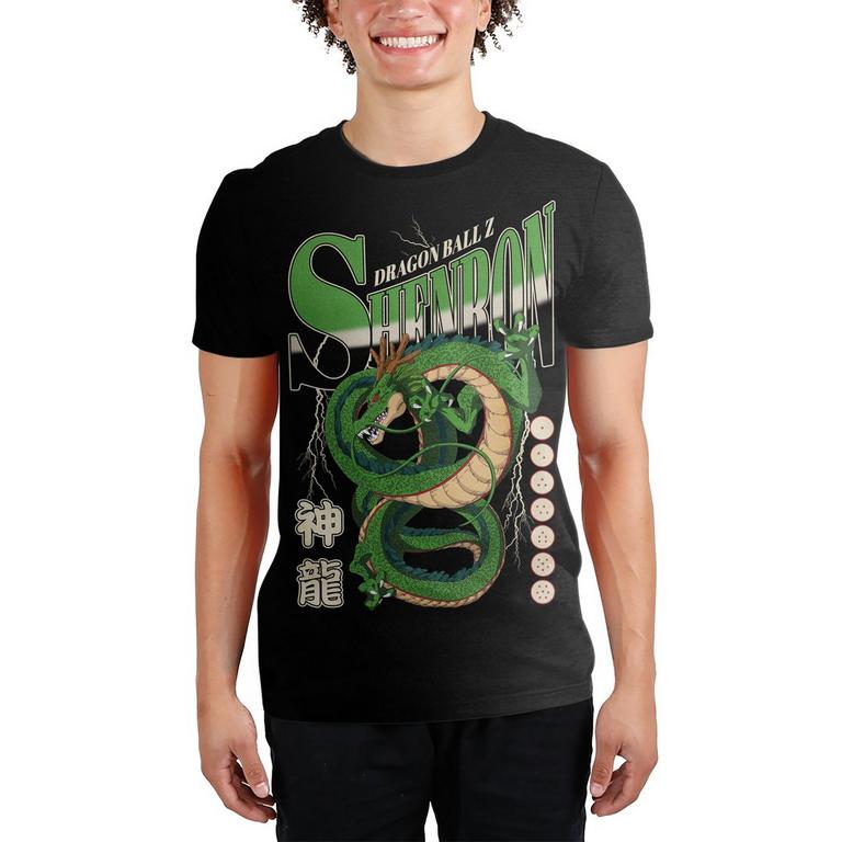 Dragon Ball Z Shenron Double Sided Glow in the Dark Graphic T-Shirt GameStop Exclusive