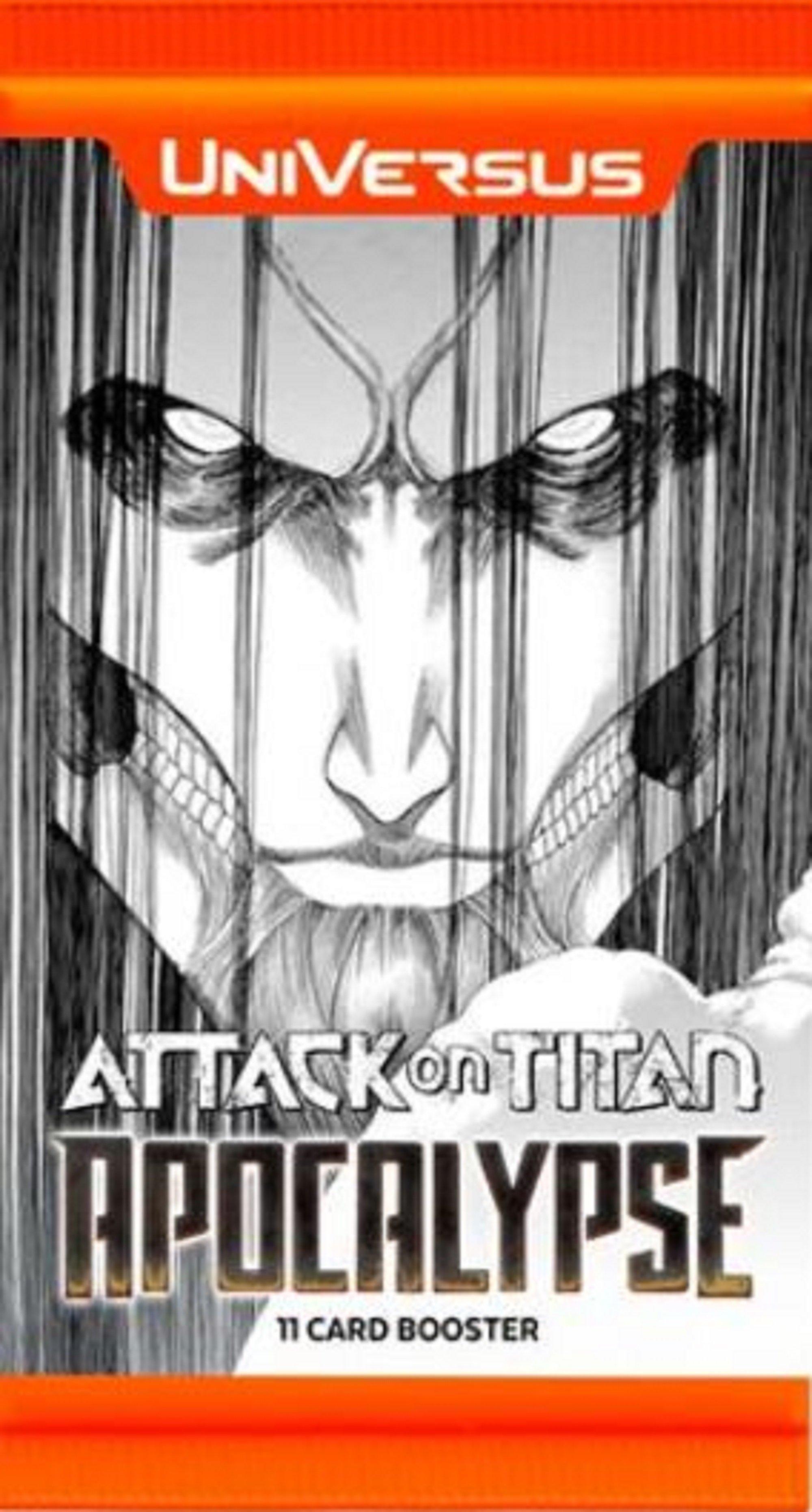 UniVersus Card Game: Attack on Titan: Apocalypse Booster Display Single  Pack (AOT03) | GameStop