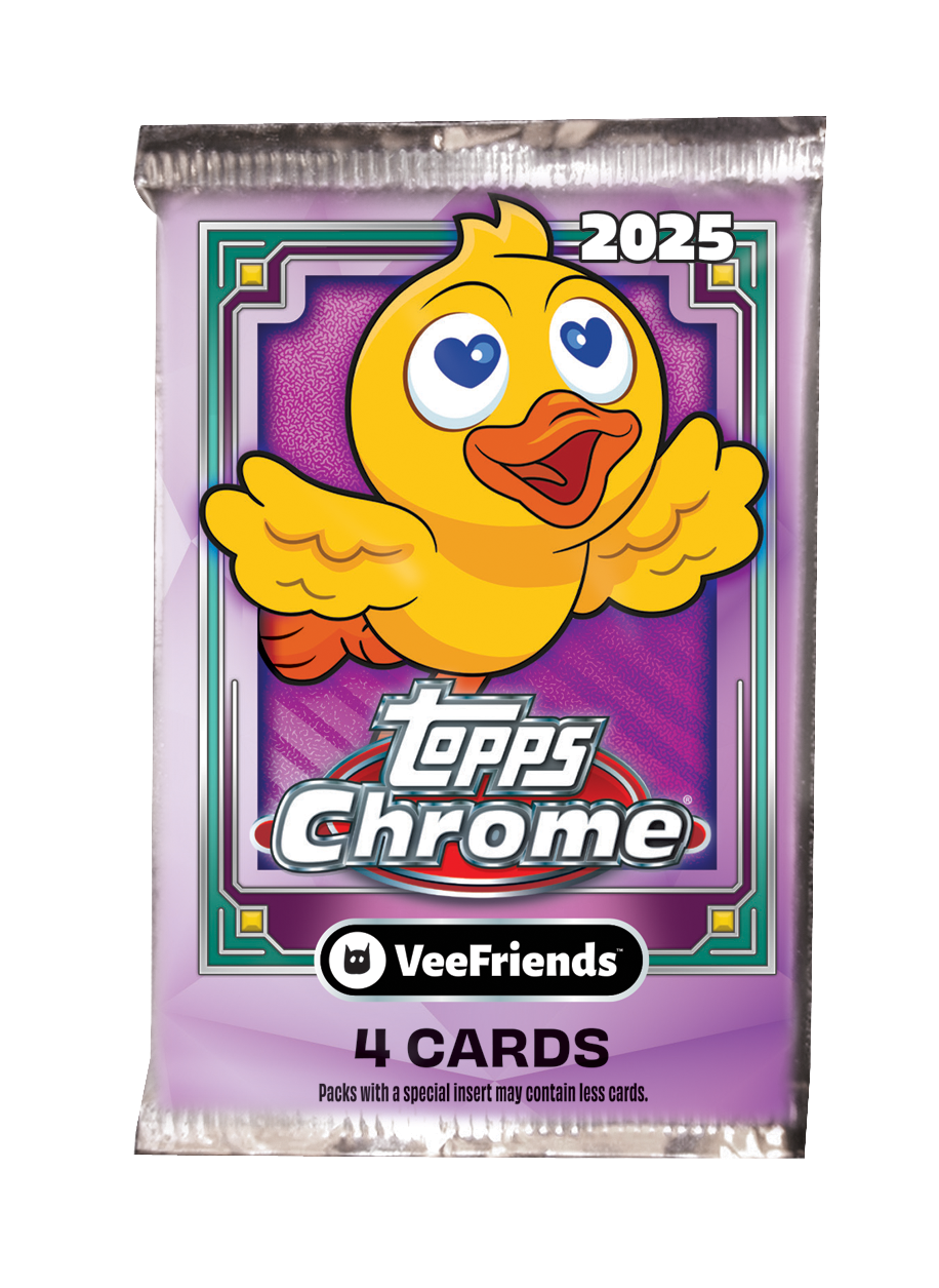 2025 Topps Chrome VeeFriends Value Box (8 Packs)