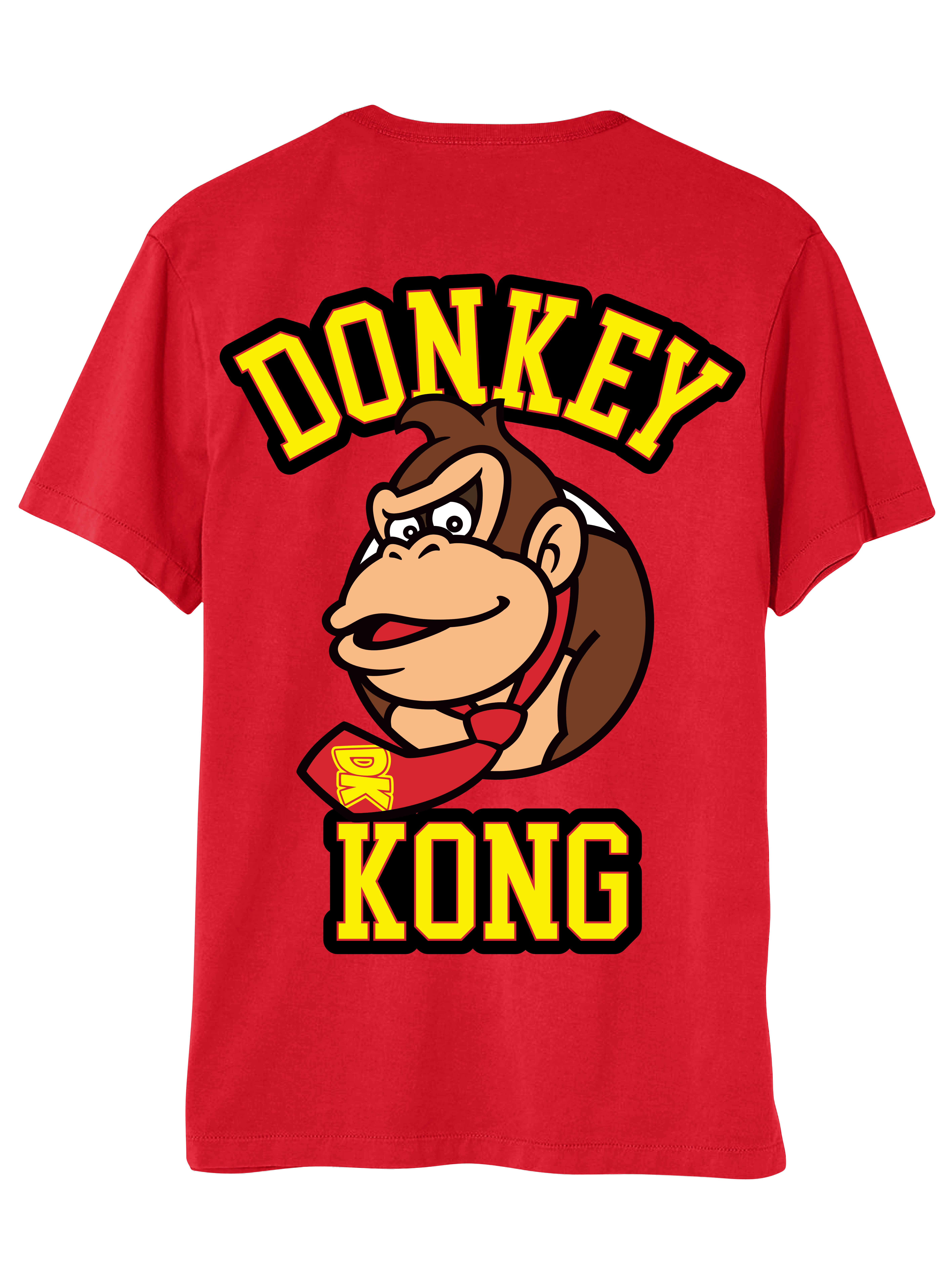 Donkey Kong Double Sided Unisex Short Sleeve Graphic T-Shirt GameStop Exclusive