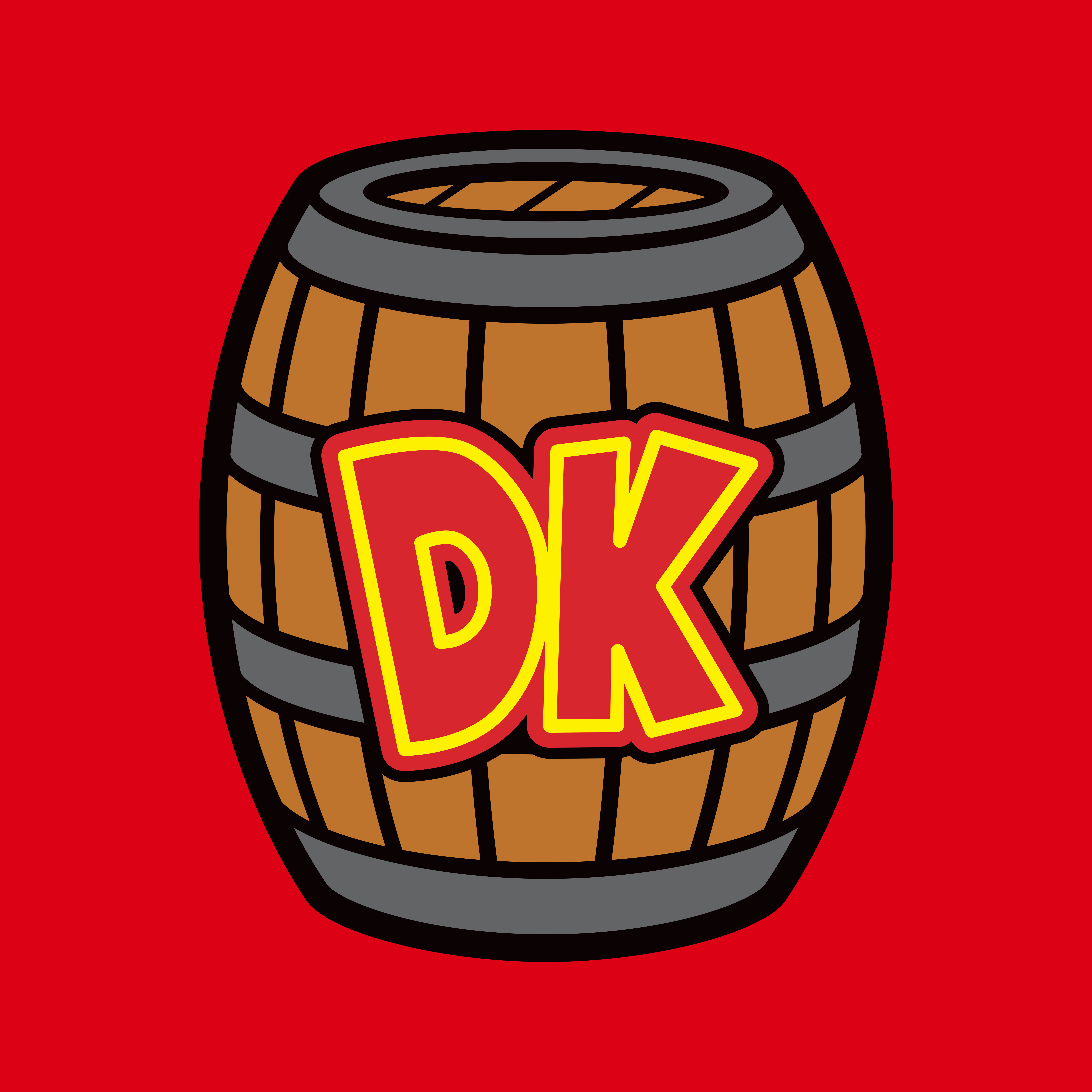 Donkey Kong Double Sided Unisex Short Sleeve Graphic T-Shirt GameStop Exclusive