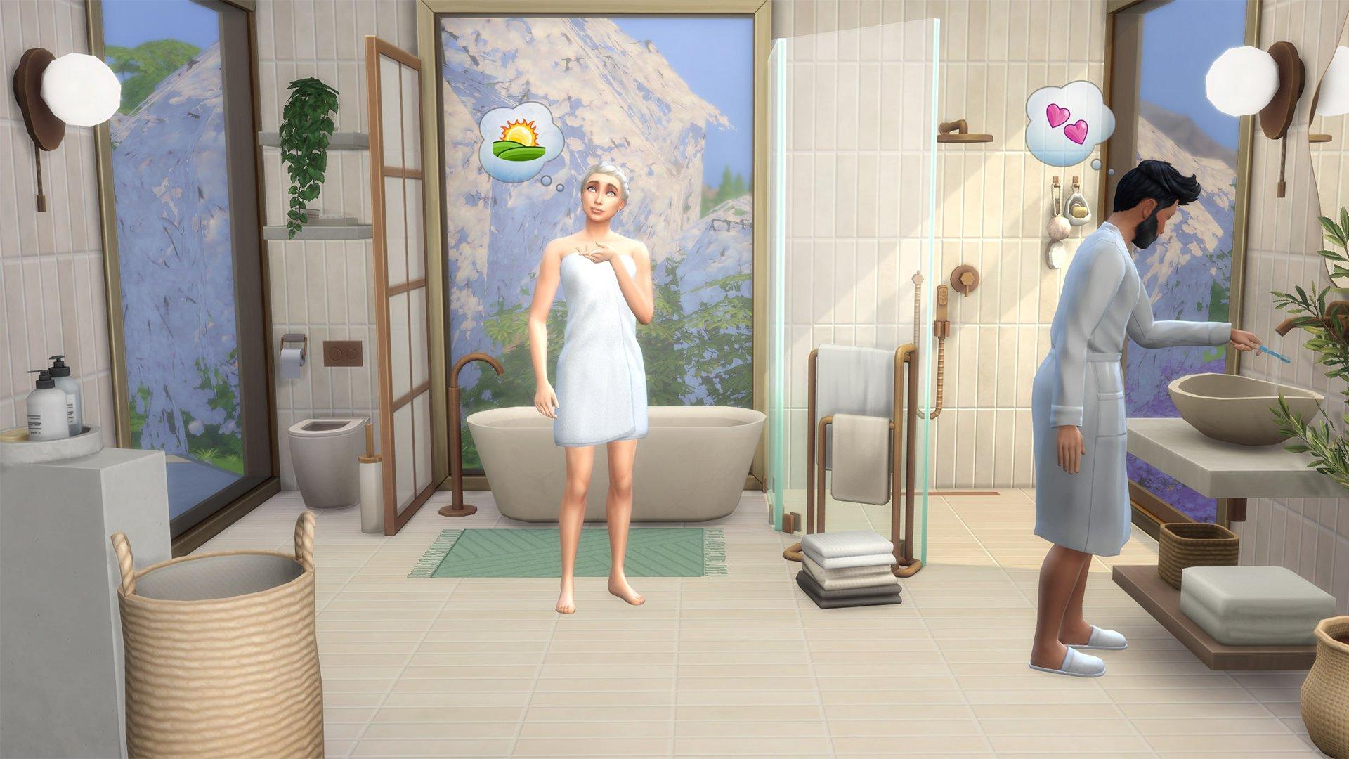 The Sims 4 Sleek Bathroom Kit - PC EA app