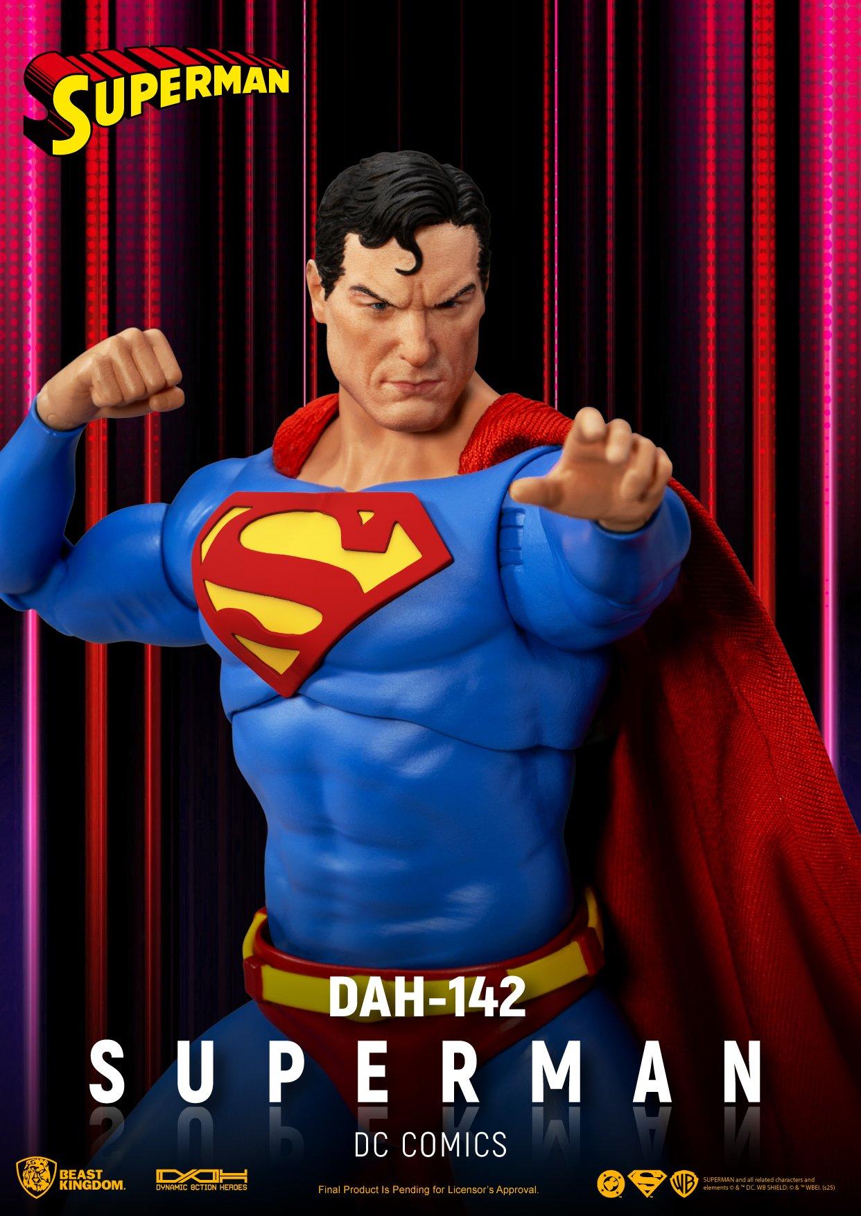 DC Comics DAH-142 Dynamic 8-CTION Superman 8-in Action Figure