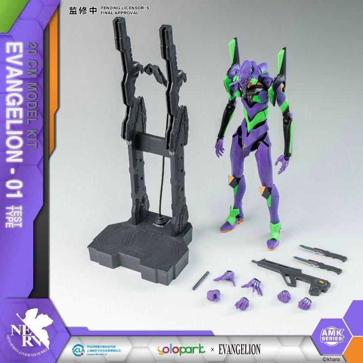 Neon Genesis Evangelion AMK Series EVA-01 TEST TYPE Model