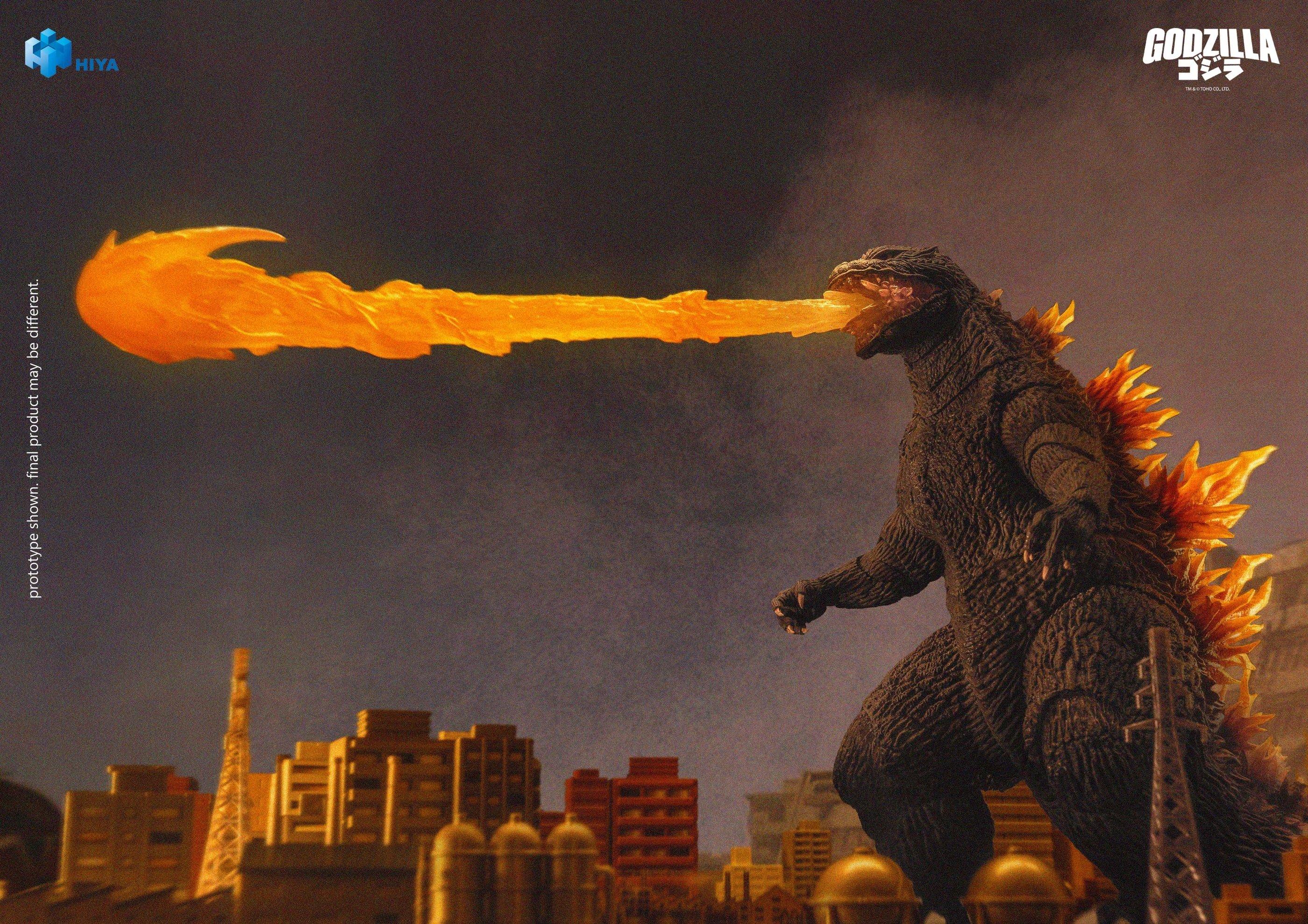 Hiya Toys Godzilla 2000 Exquisite Basic Heat Rat Godzilla 7-in PX Action Figure