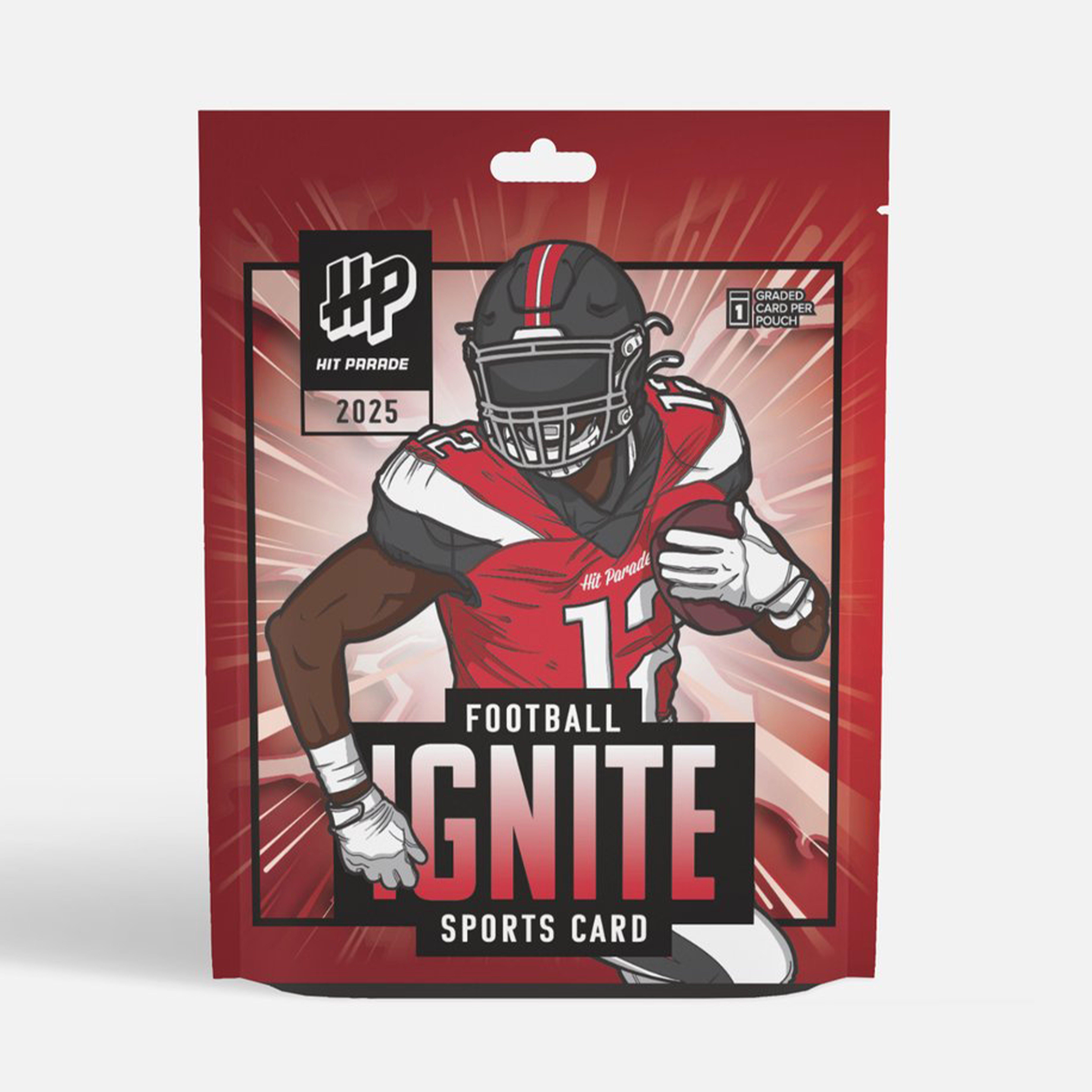Dave and Adam's Card World 2025 Hit Parade Football Ignite Series 1 Hobby Box
