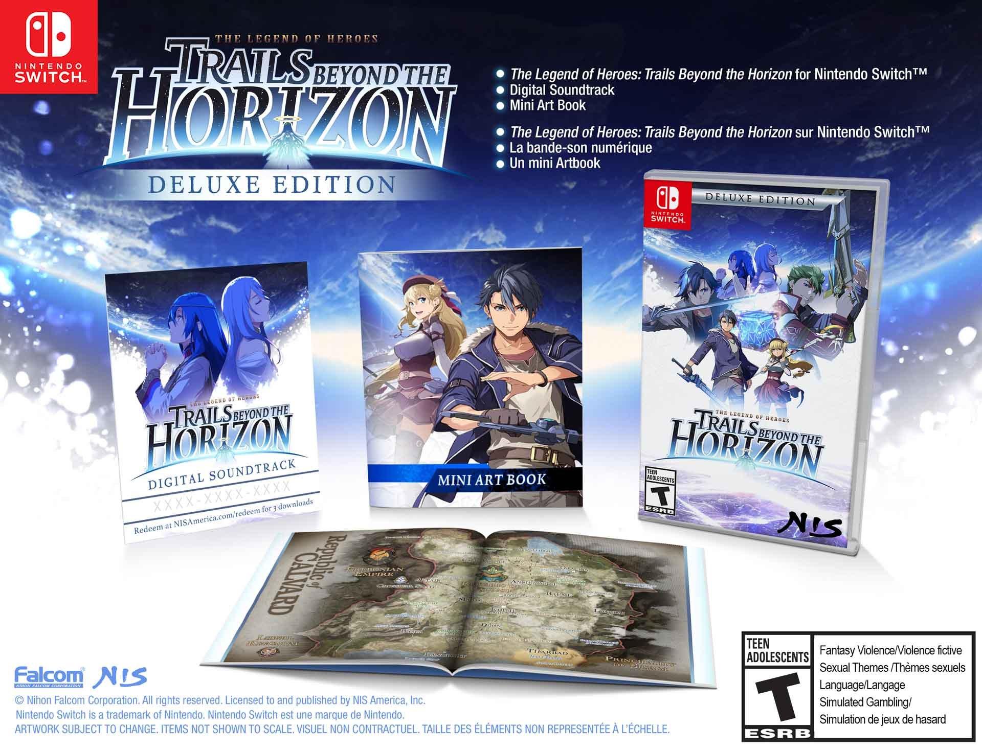 The Legend of Heroes: Trails beyond the Horizon Deluxe Edition - Nintendo Switch