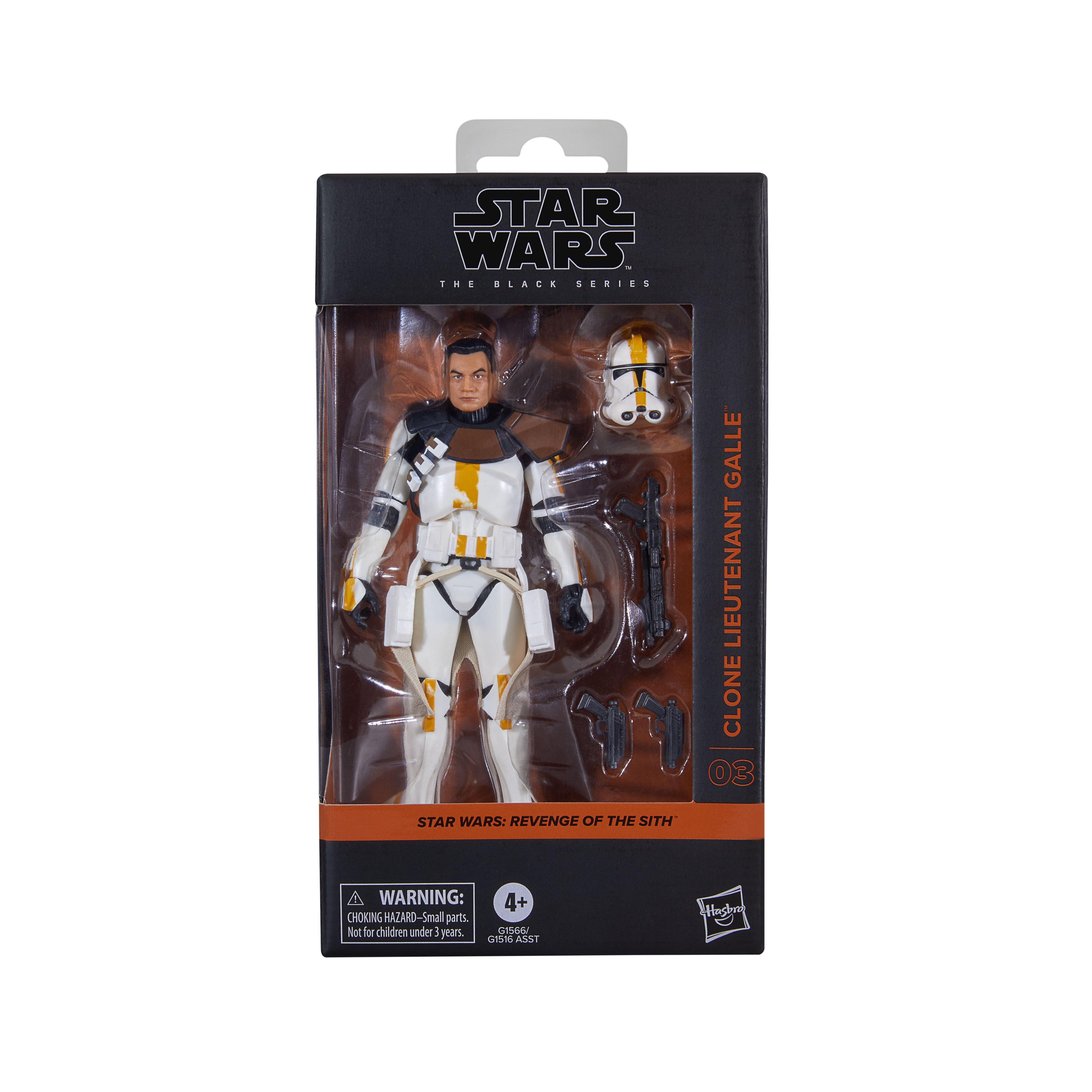 Habro Star Wars: Revenge of the Sith Clone Lieutenant Galle (The Black Series) 6-in Action Figure