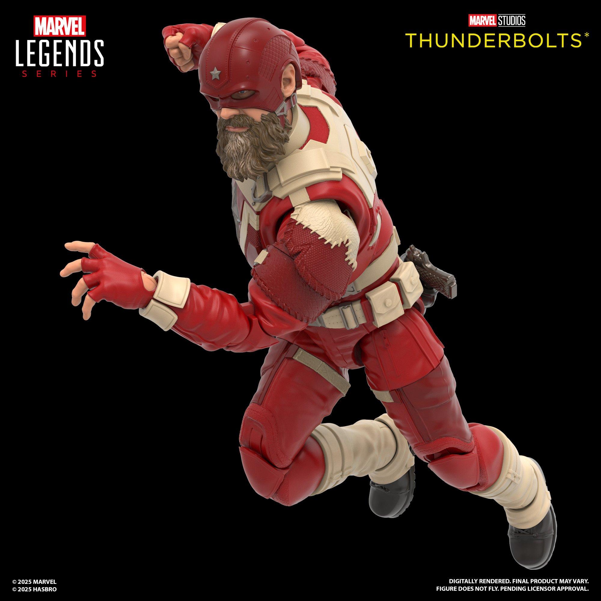 Hasbro Marvel Legends: Thunderbolts Yelena Belova and Red Guardian 6-In Action Figure Set