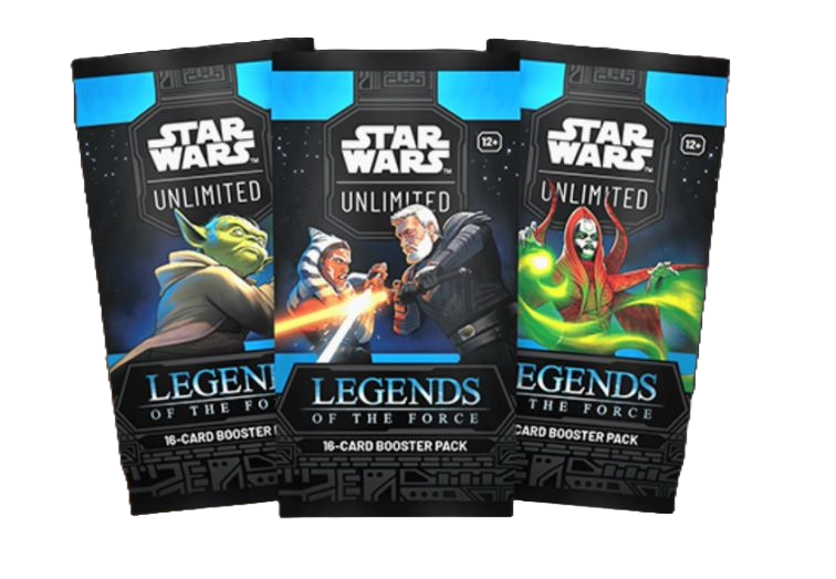 Star Wars: Unlimited: Legends of the Force Booster Pack (Styles May Vary)