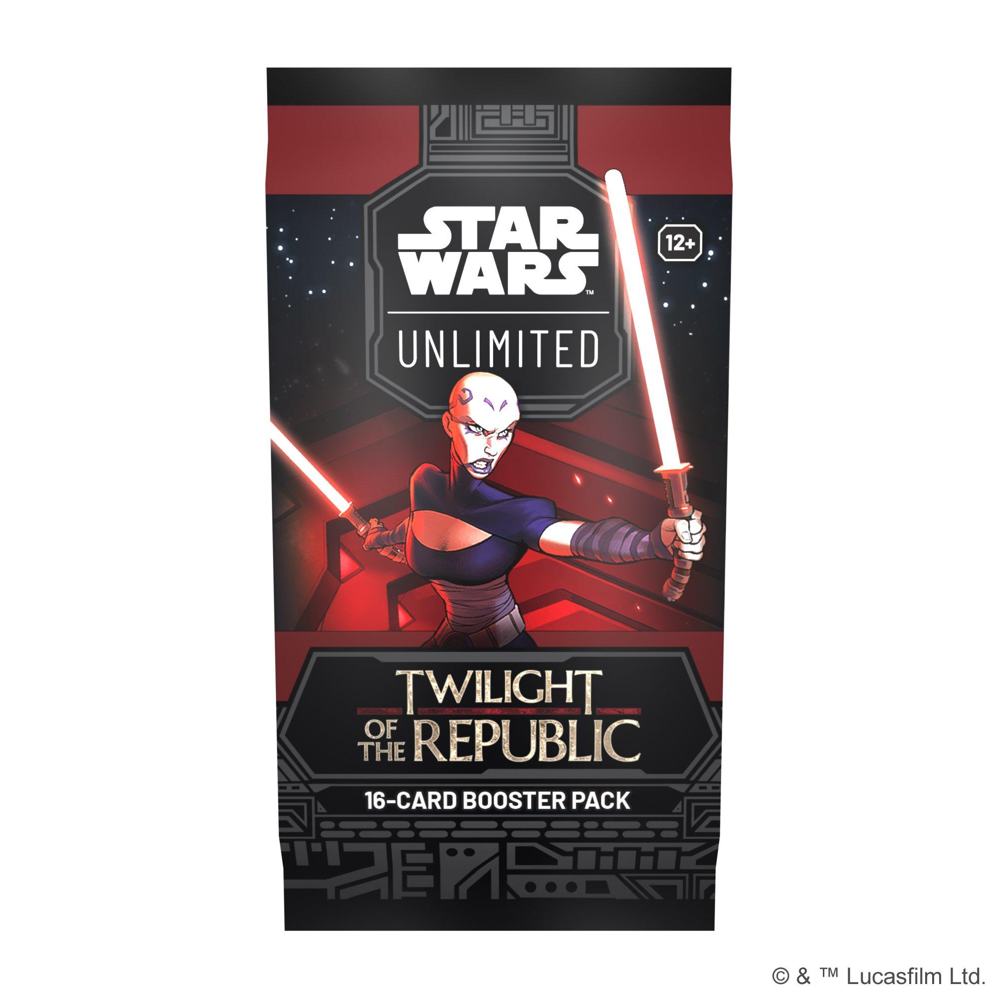 Star Wars: Unlimited TCG Twilight of the Republic Booster Pack (Styles May Vary