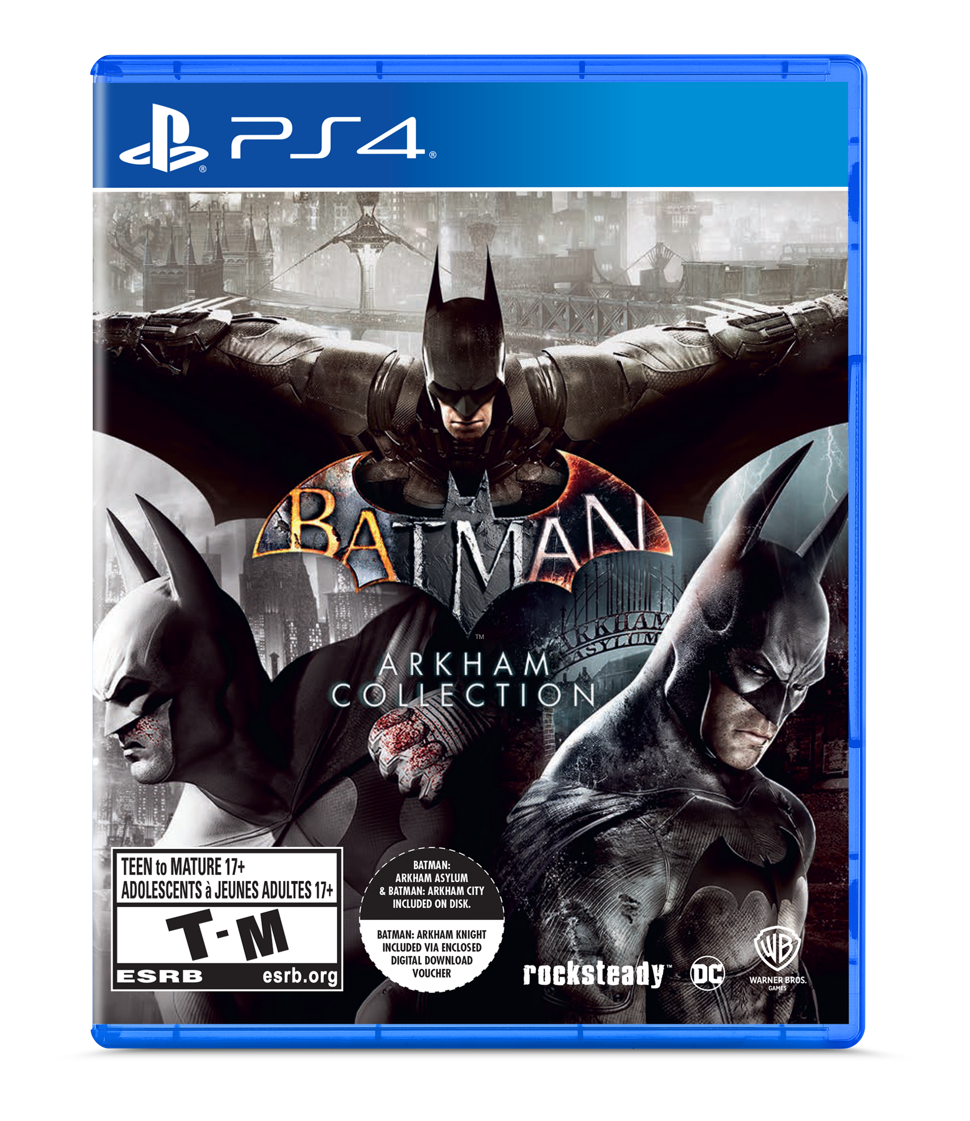 PS4 BATMAN RETUN TO ARKHAM 非売品ゲームポスター Batman Arkham Knight PS4 Xbox One Rare Promo Poster / Ad Art