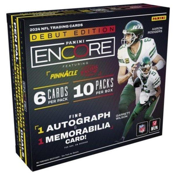 2024 Panini Prizm Encore NFL Football Hobby Box - 10 Packs