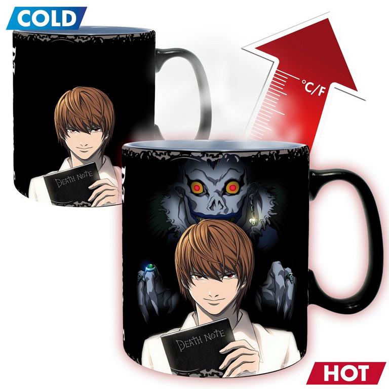 ABYstyle Death Note Kira and L 16oz Heat Change Coffee Mug